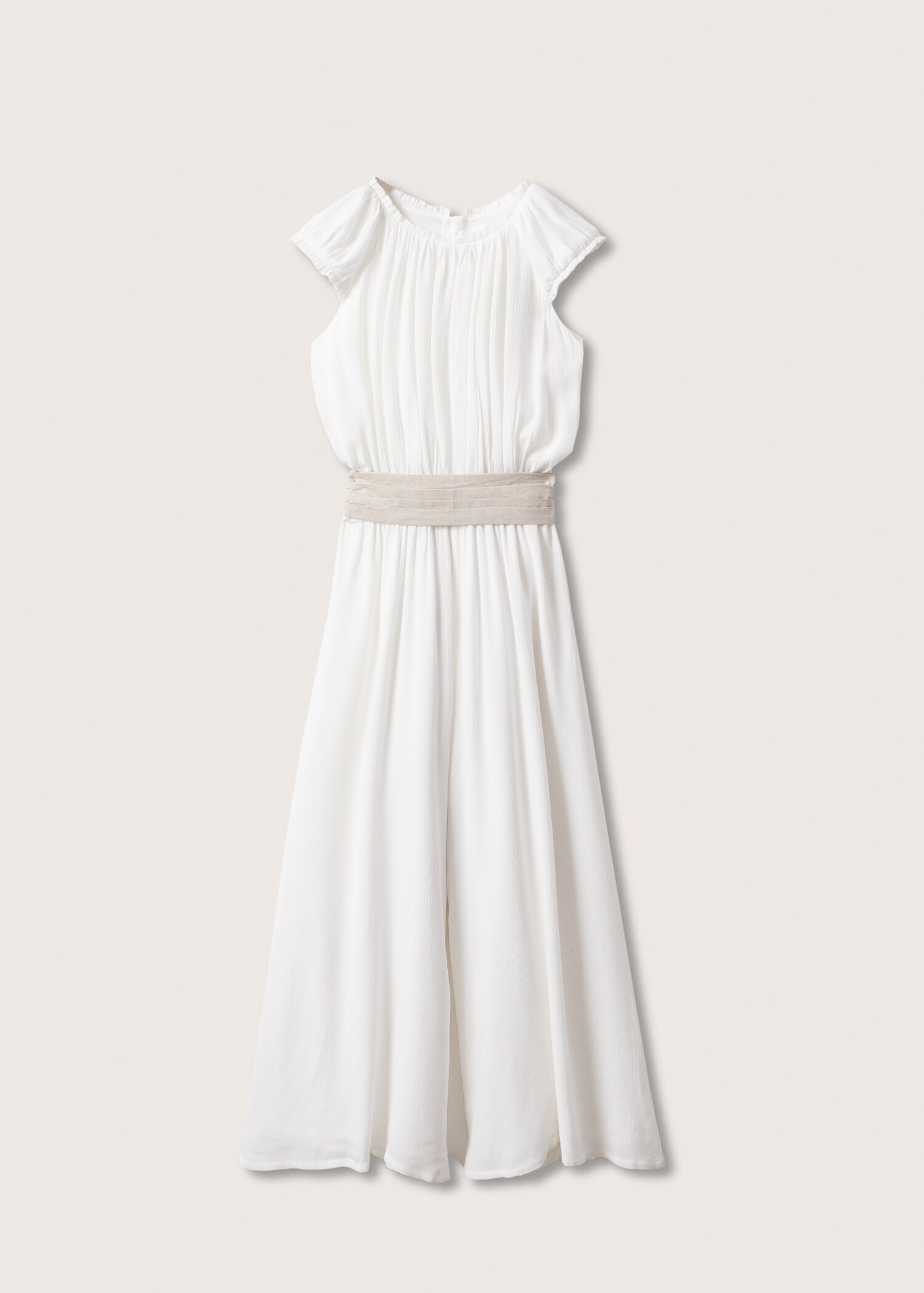 Flowy belt jumpsuit - Article without model