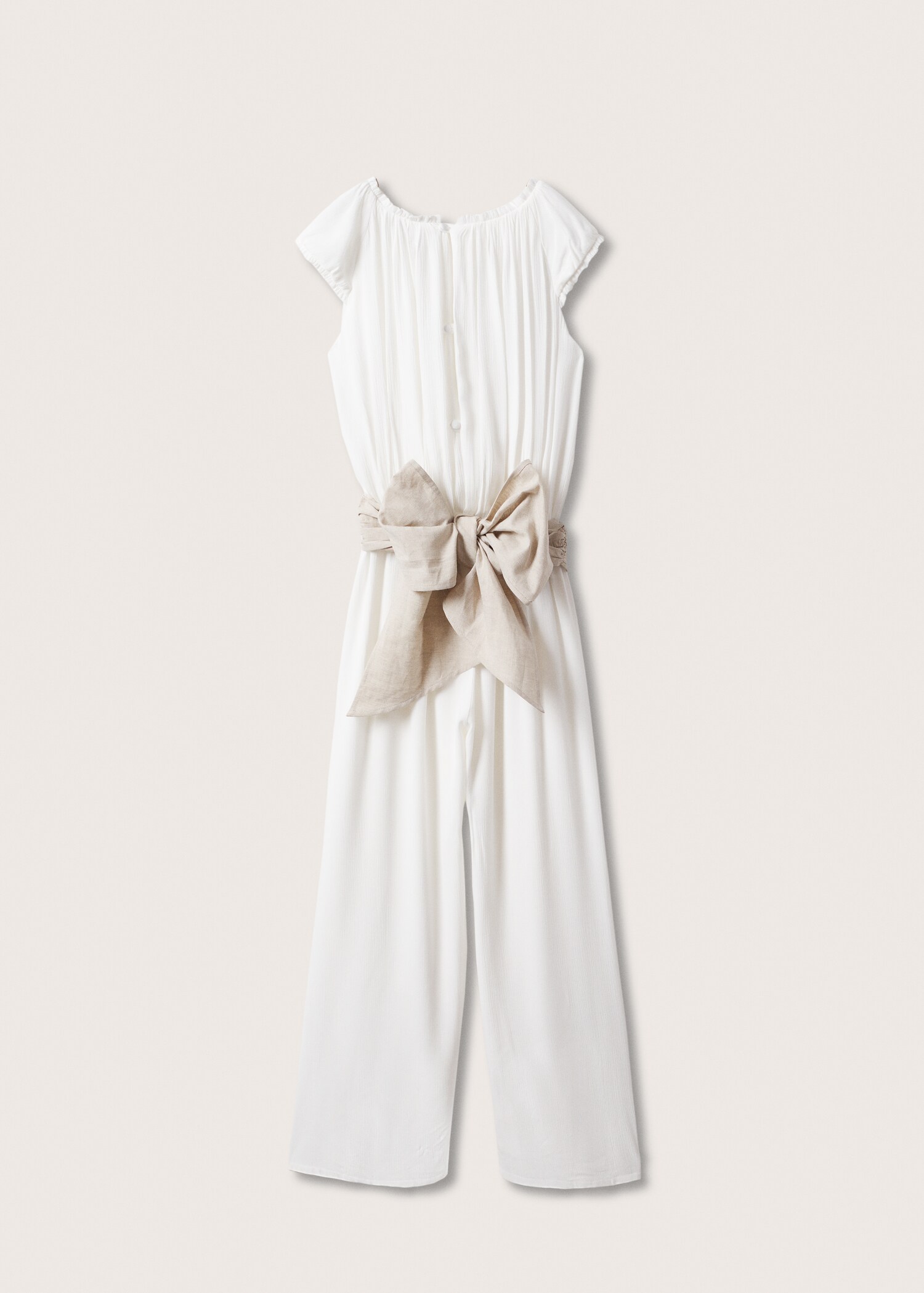 Flowy belt jumpsuit - Reverse of the article