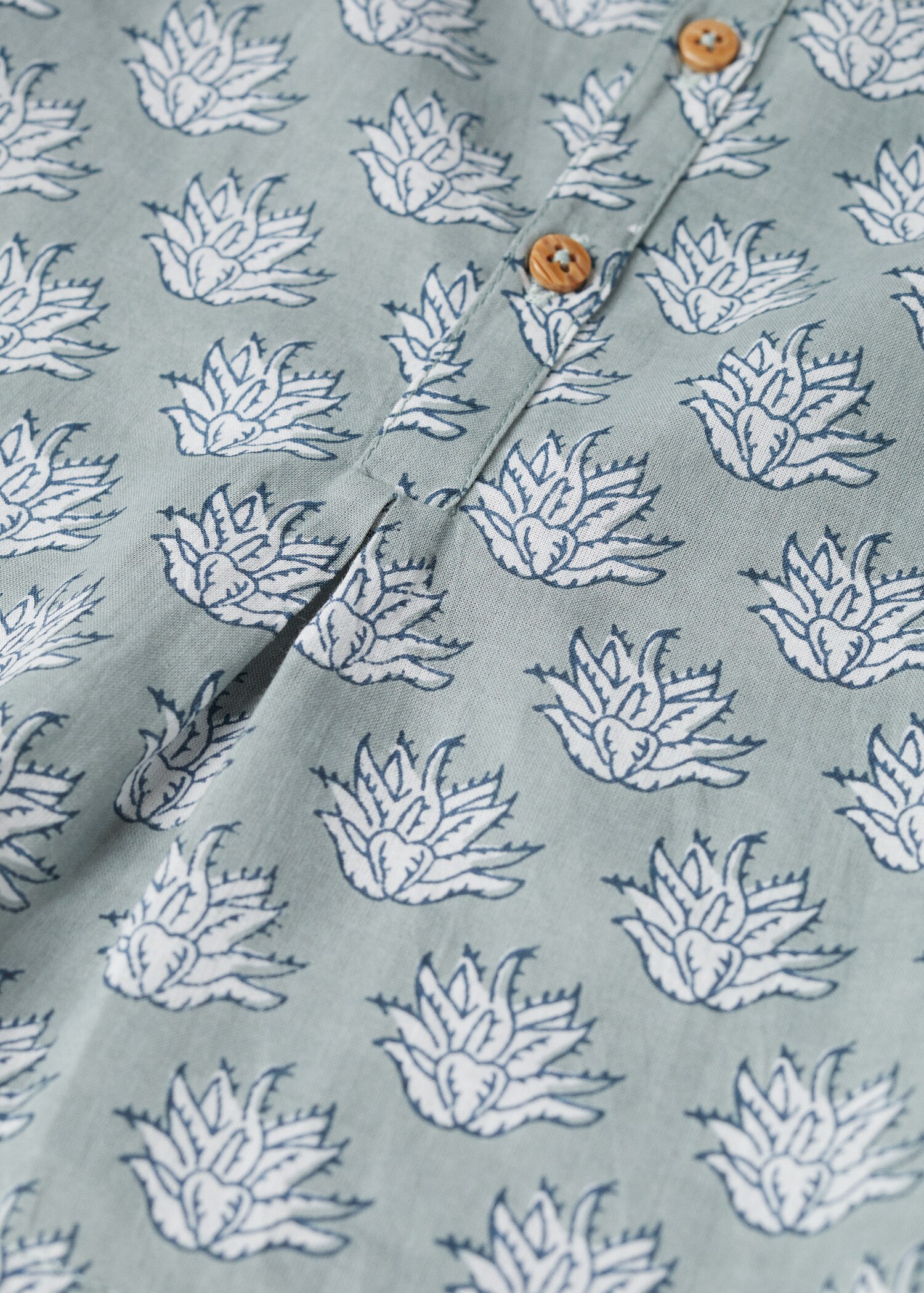 Printed cotton shirt - Details of the article 9