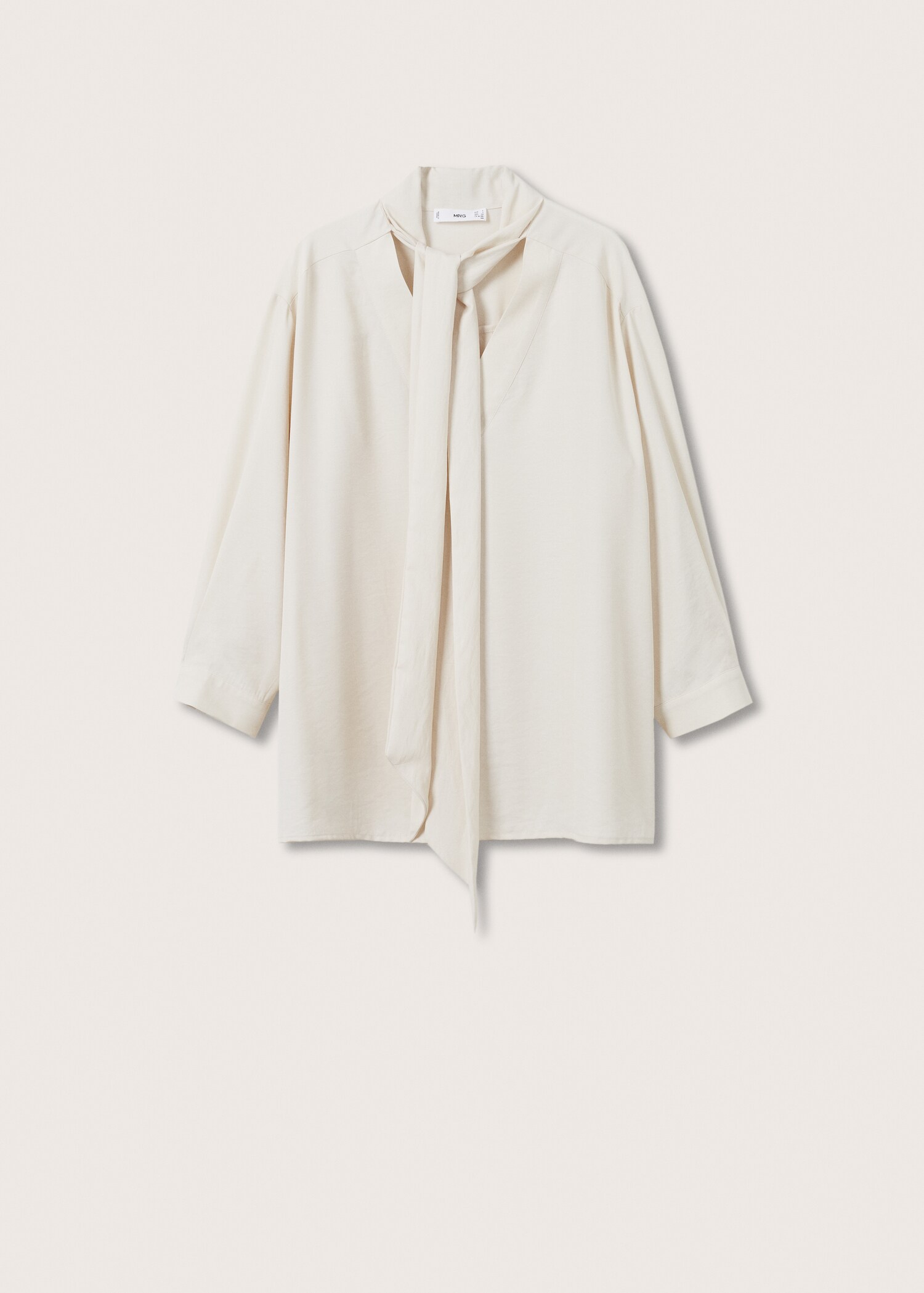 Blusa lazo cuello - Artículo sin modelo