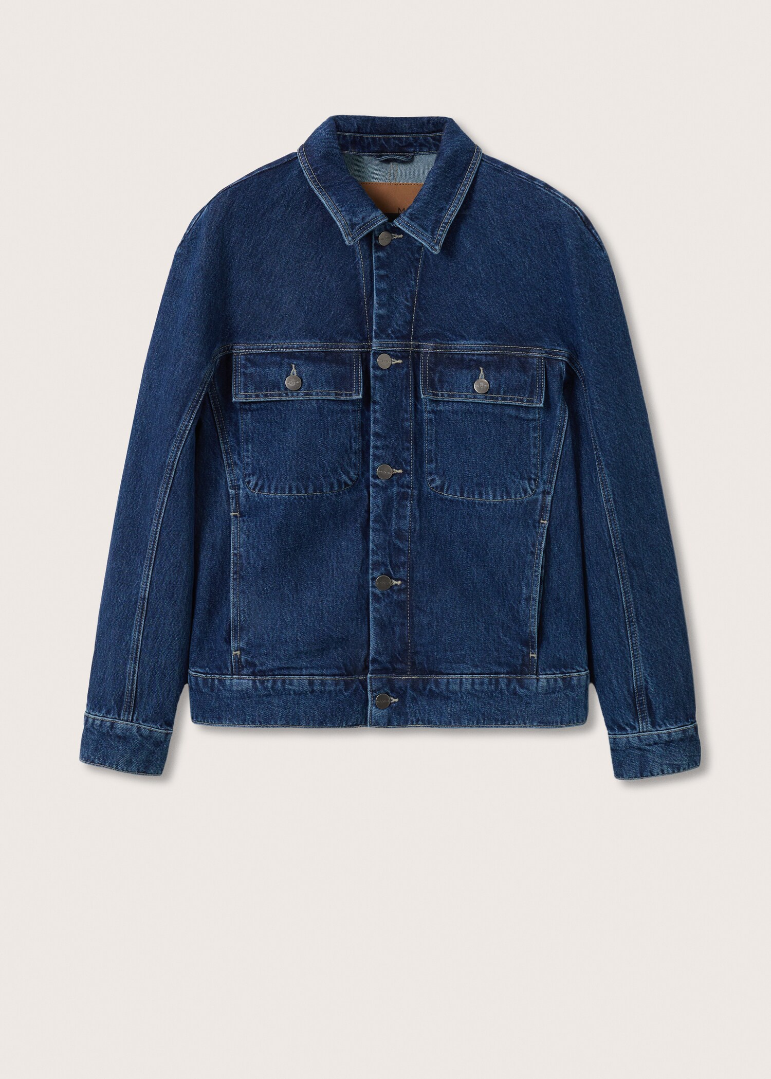 Oversized denim jacket - Article without model