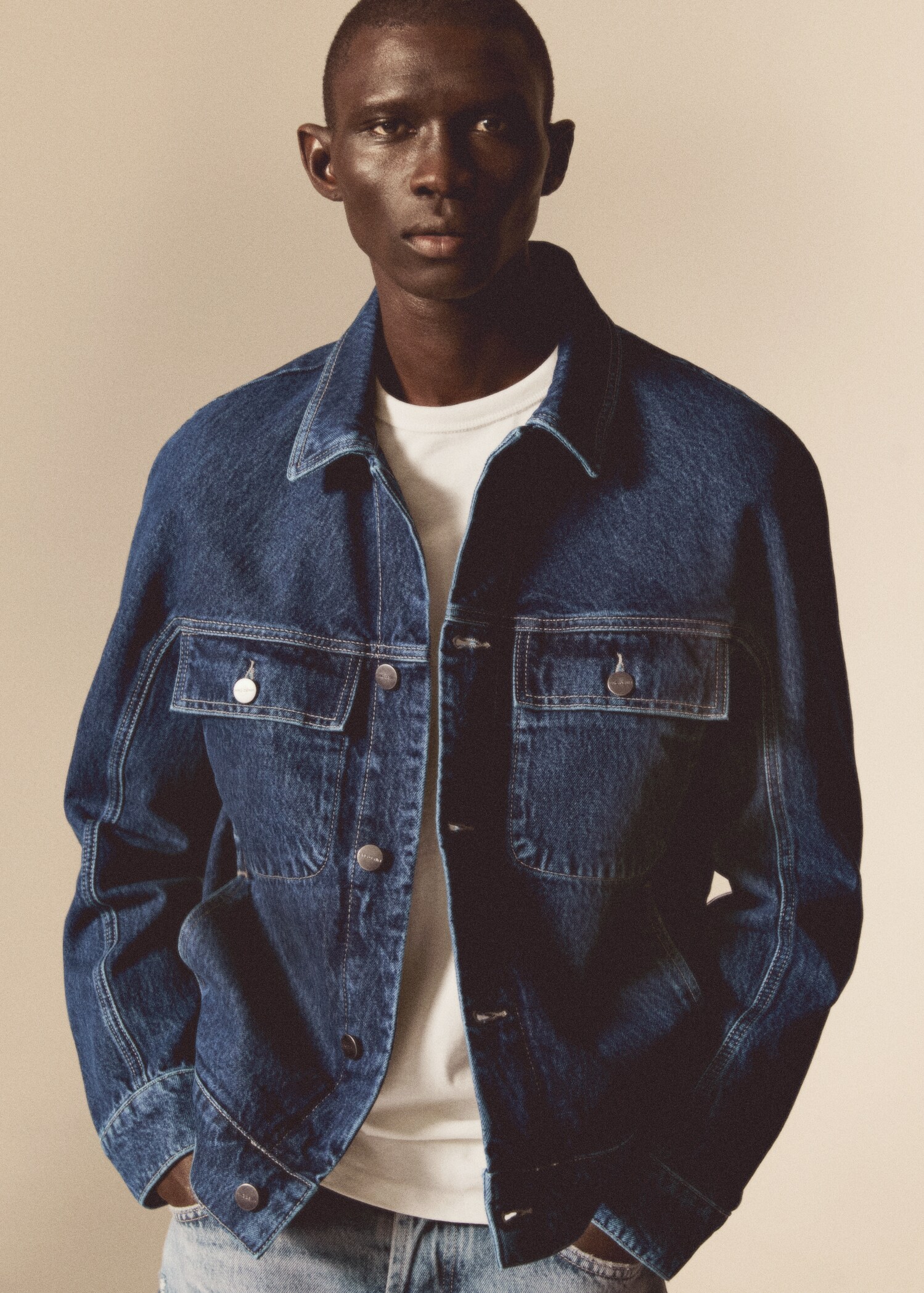 Veste denim oversize - Détail de l'article 5