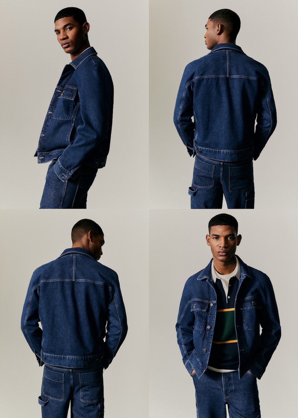 Denim outerwear outlet