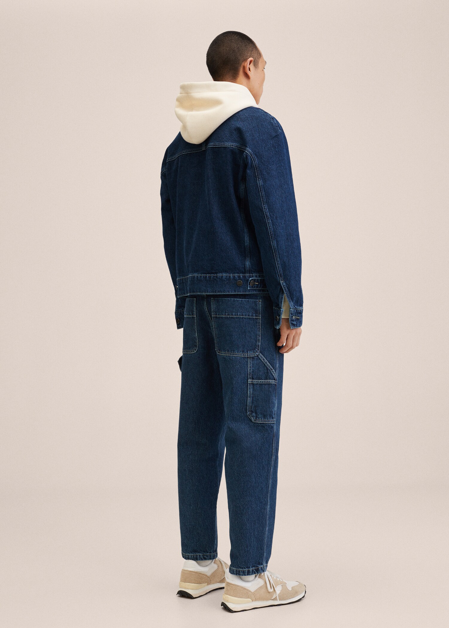 Veste denim oversize - Verso de l’article