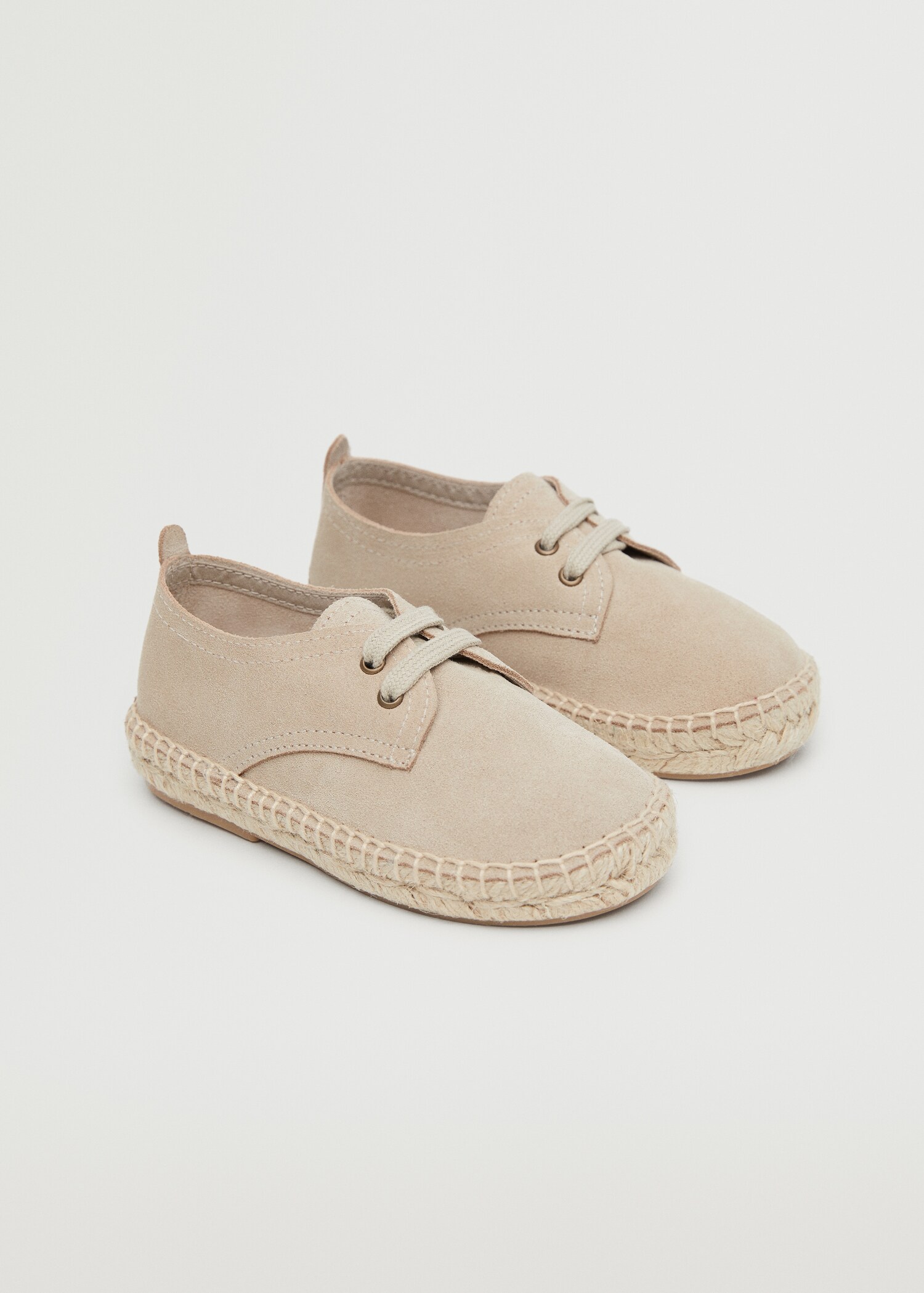 Jute leather shoe - Medium plane