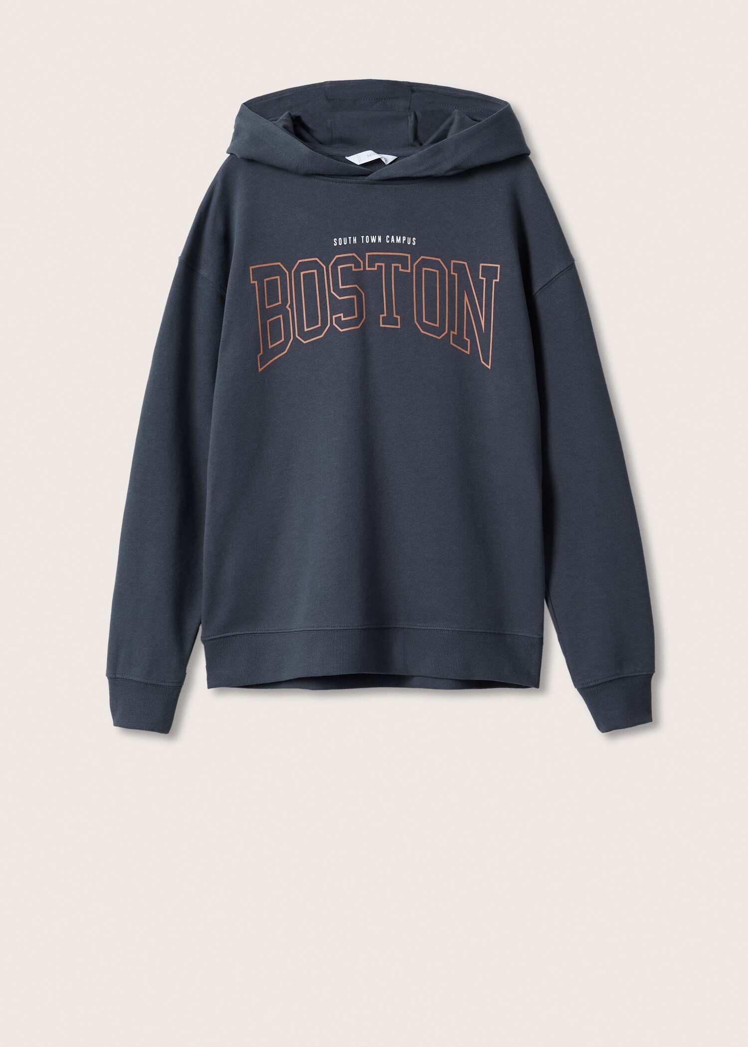 Message zipped hoodie - Article without model