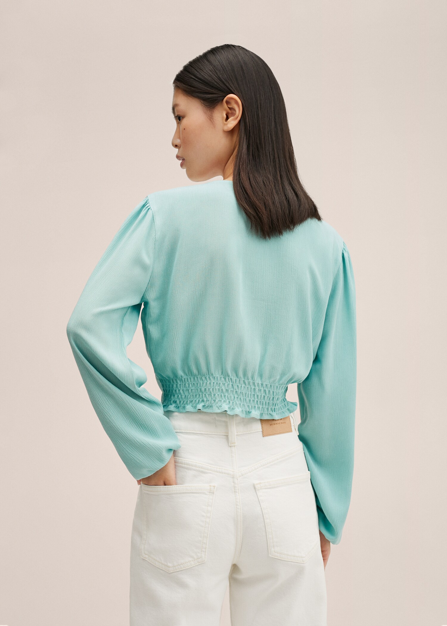 Blouse détail froncé - Verso de l’article