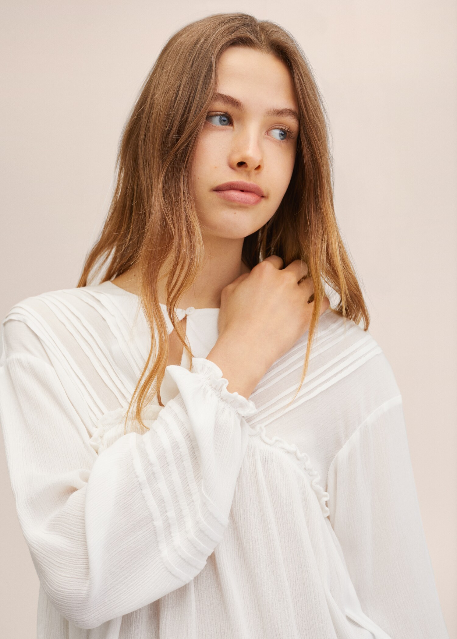 Blouse détails plissés - Détail de l'article 2