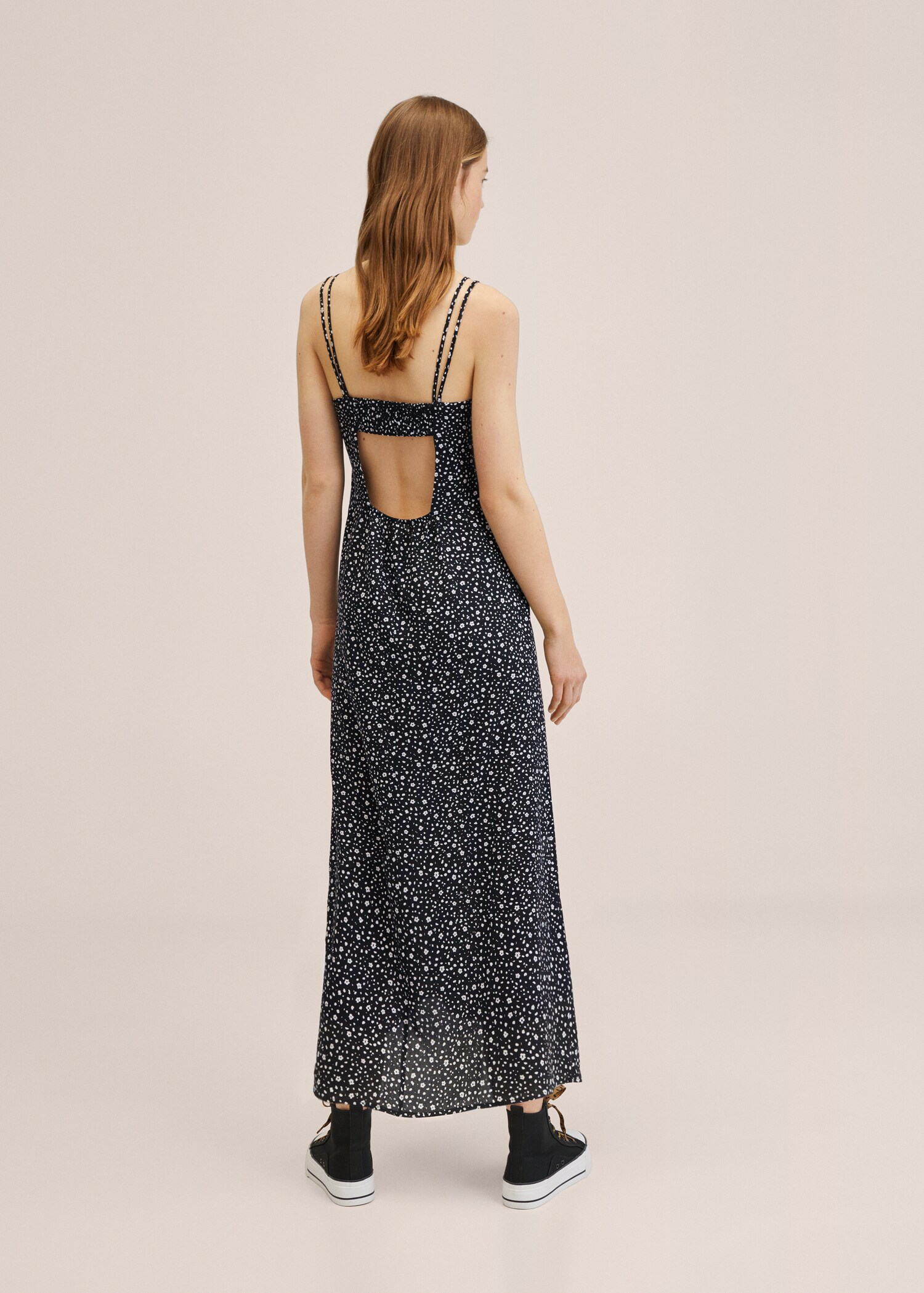 Robe à fleurs - Verso de l’article