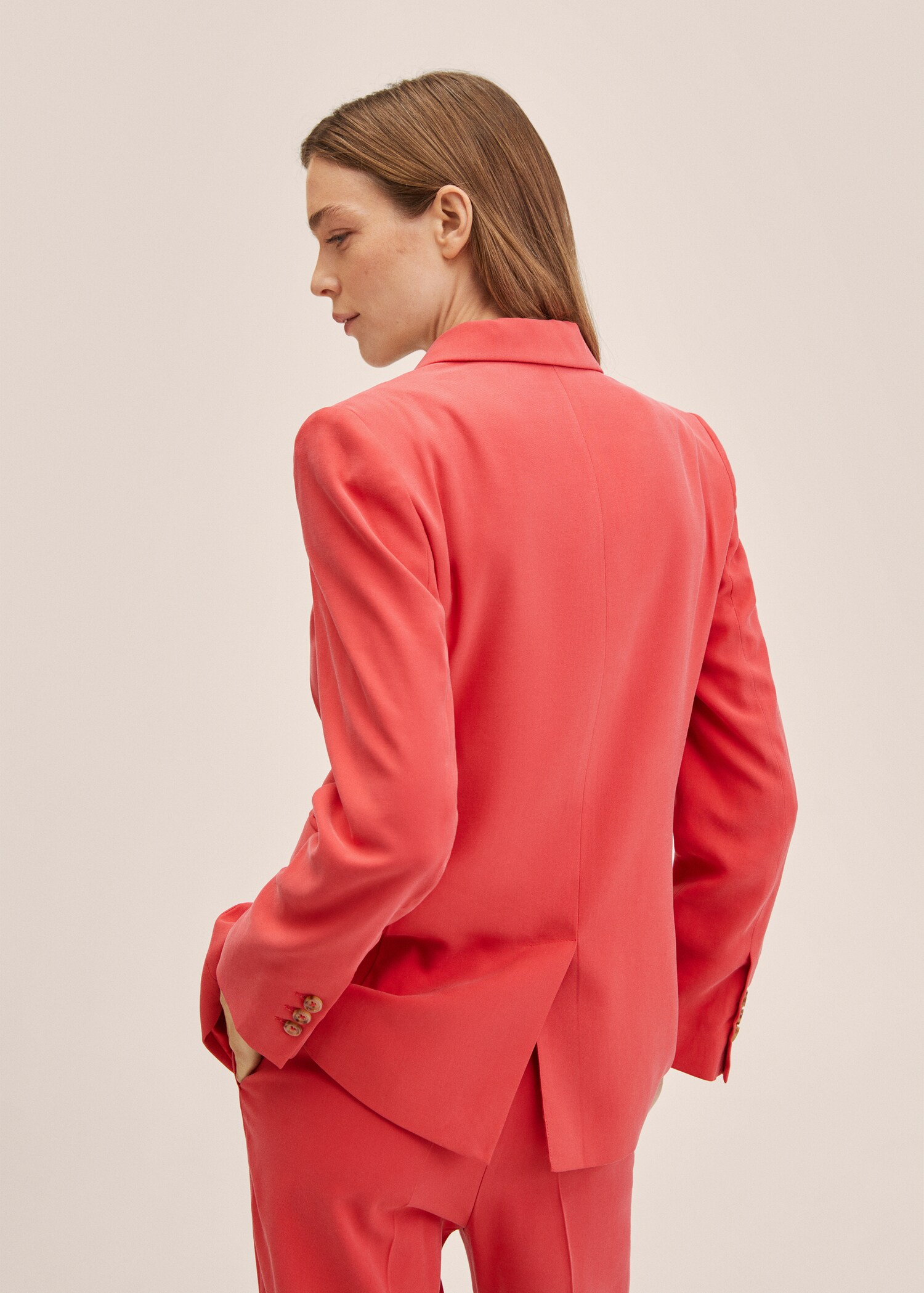 Americana traje doble botonadura - Reverso del artículo