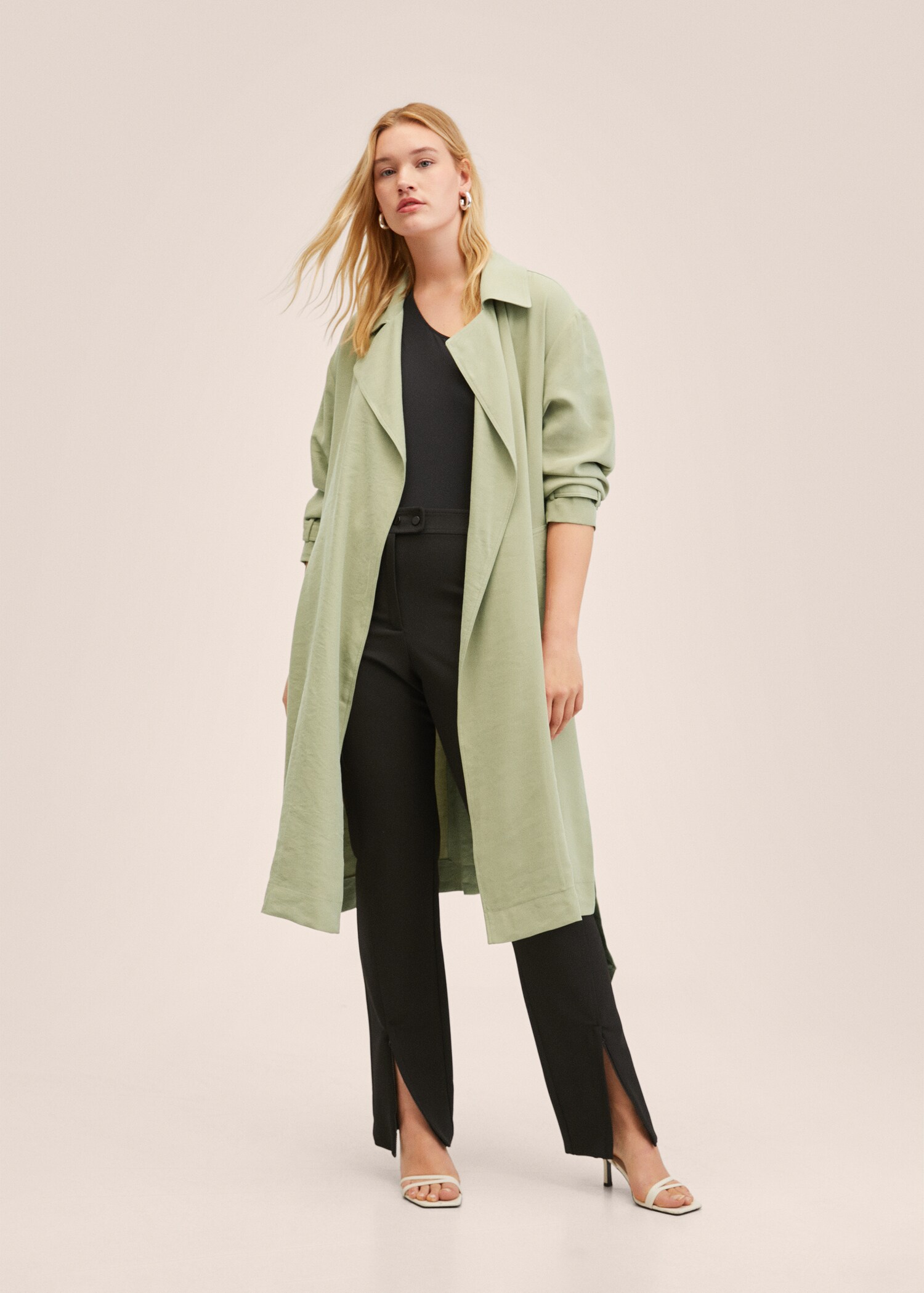 Gabardina oversize fluida - Detalle del artículo 3
