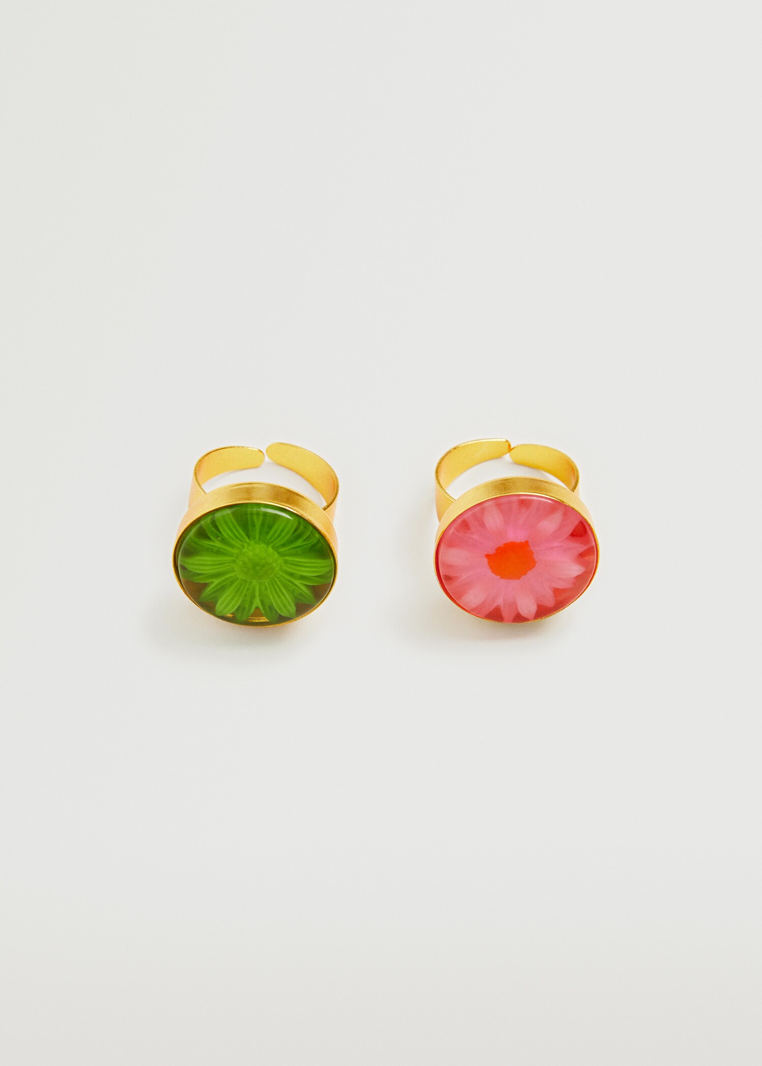 Pack 2 anillos resina - Artículo sin modelo