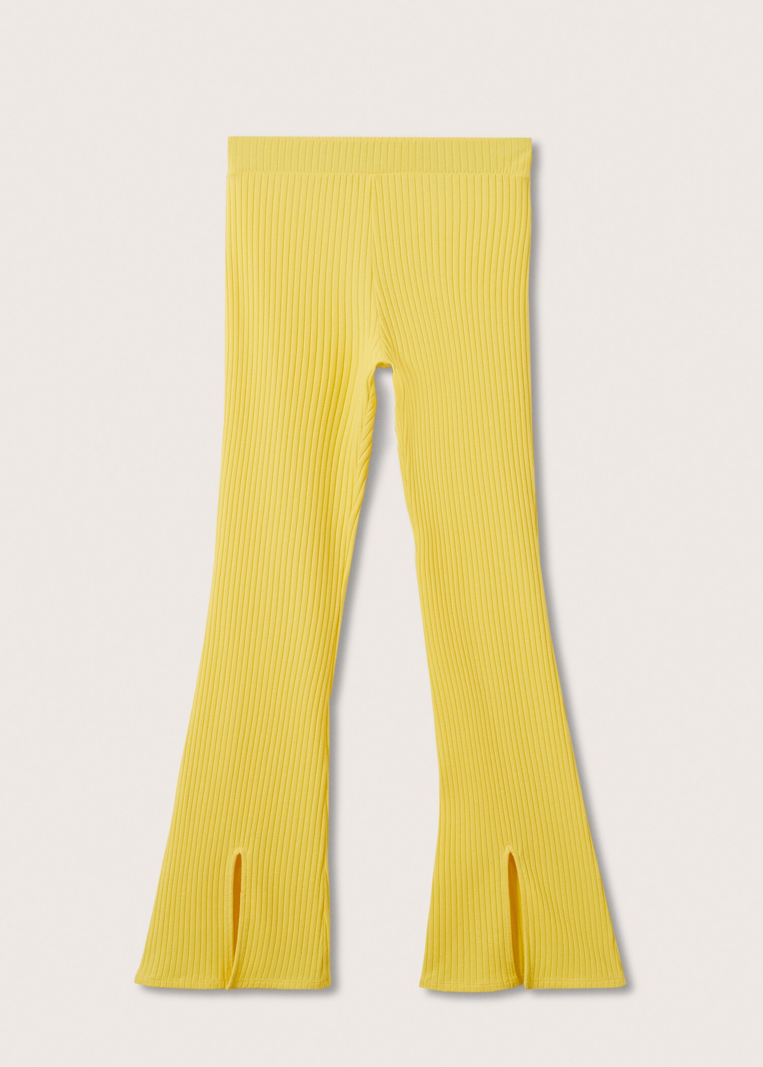 Side slit knit pants - Article without model