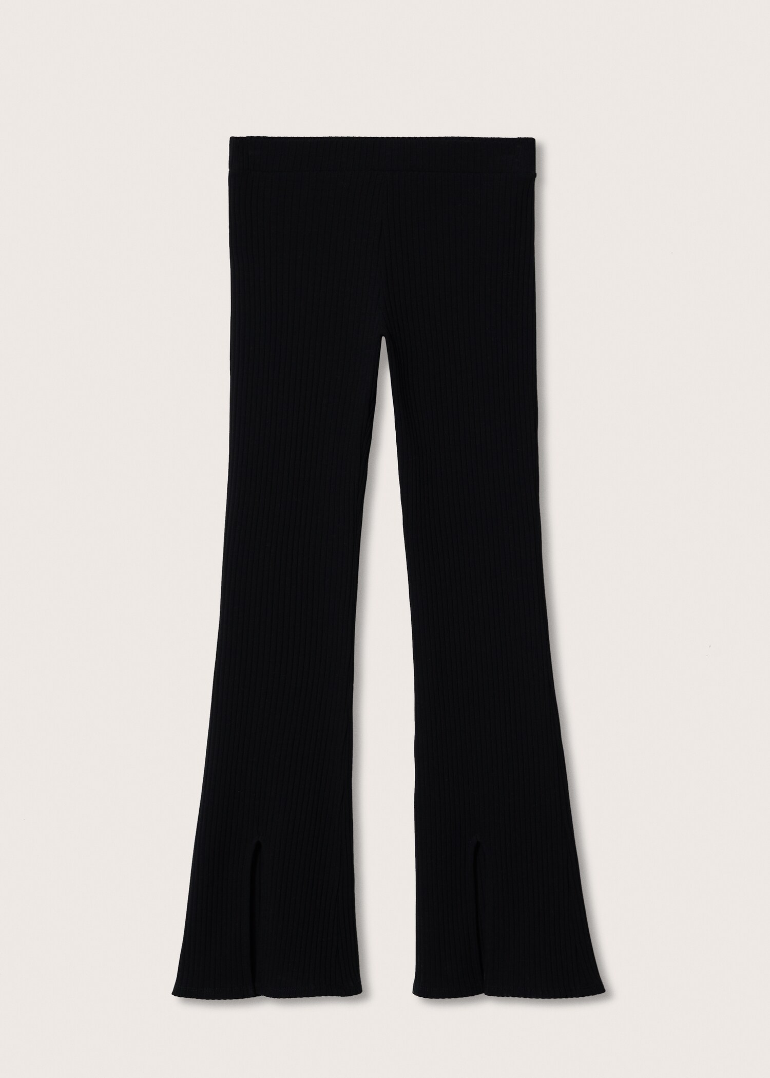 Side slit knit pants - Article without model