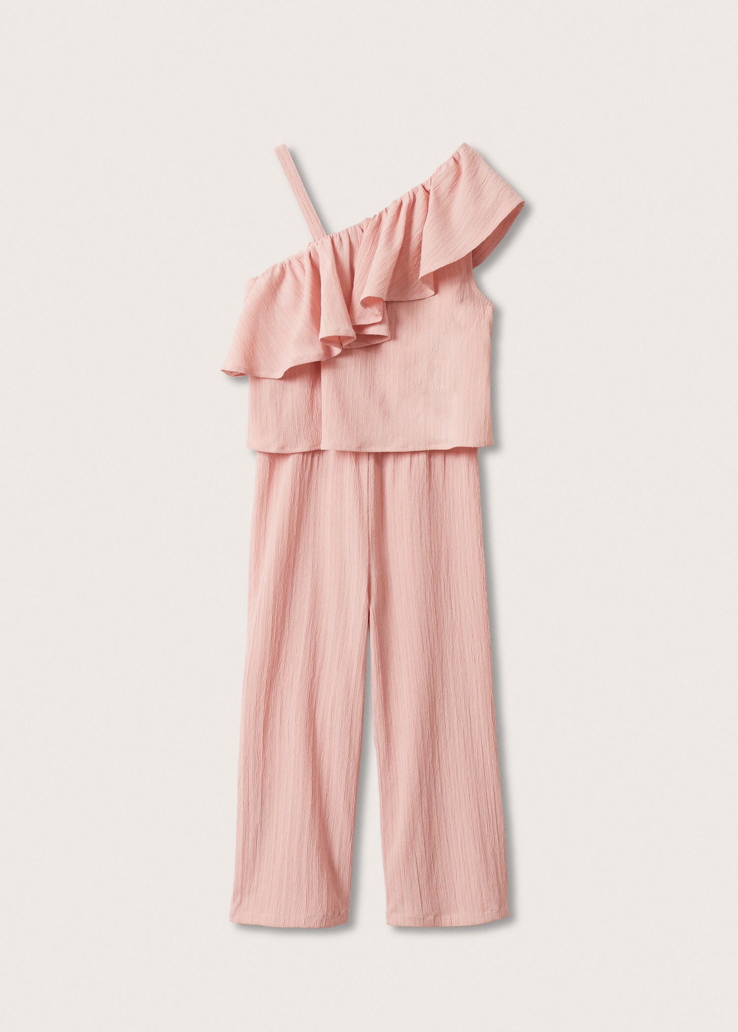 Frilled long jumpsuit - Article without model