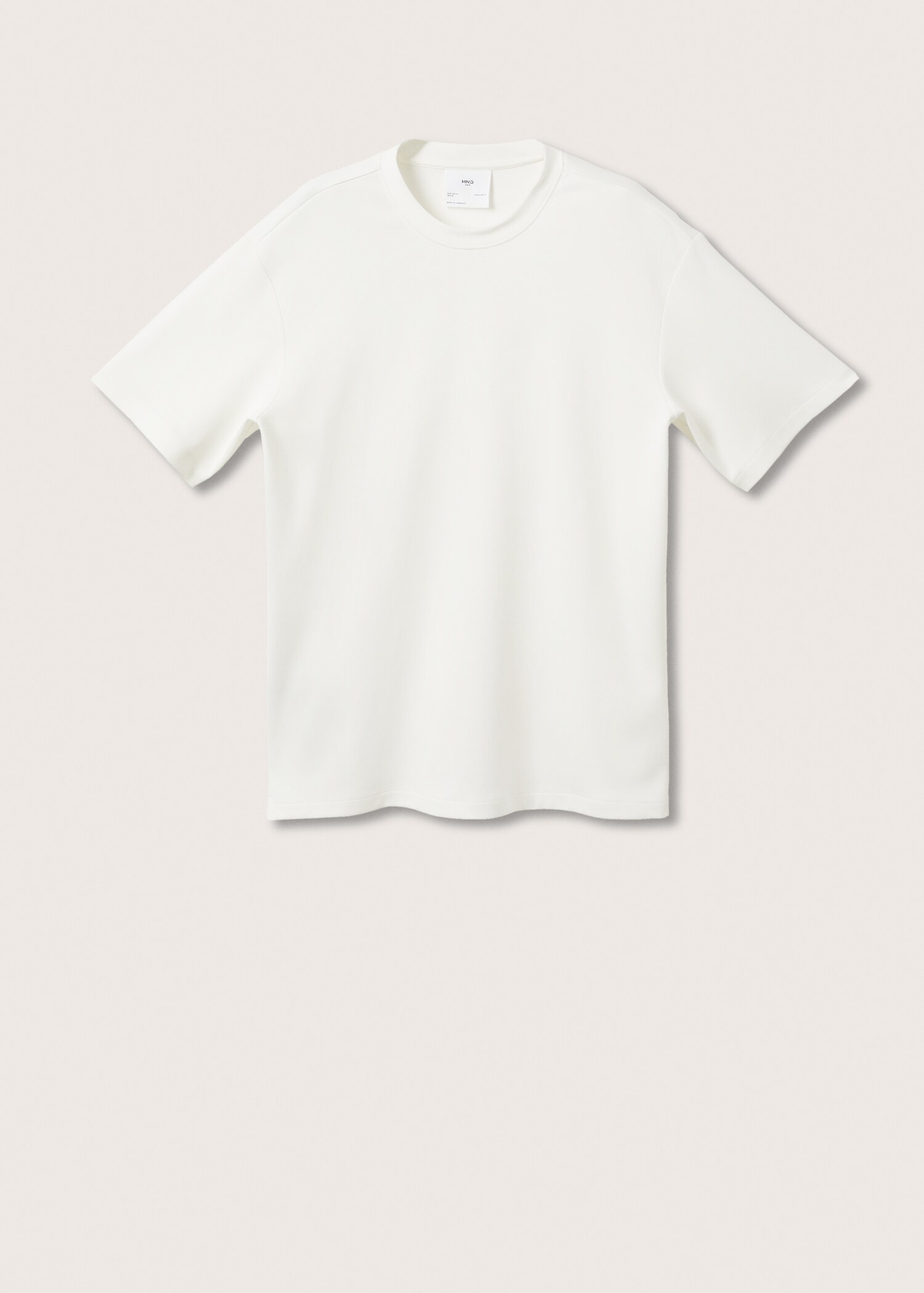 Cotton regular-fit t-shirt - Article without model