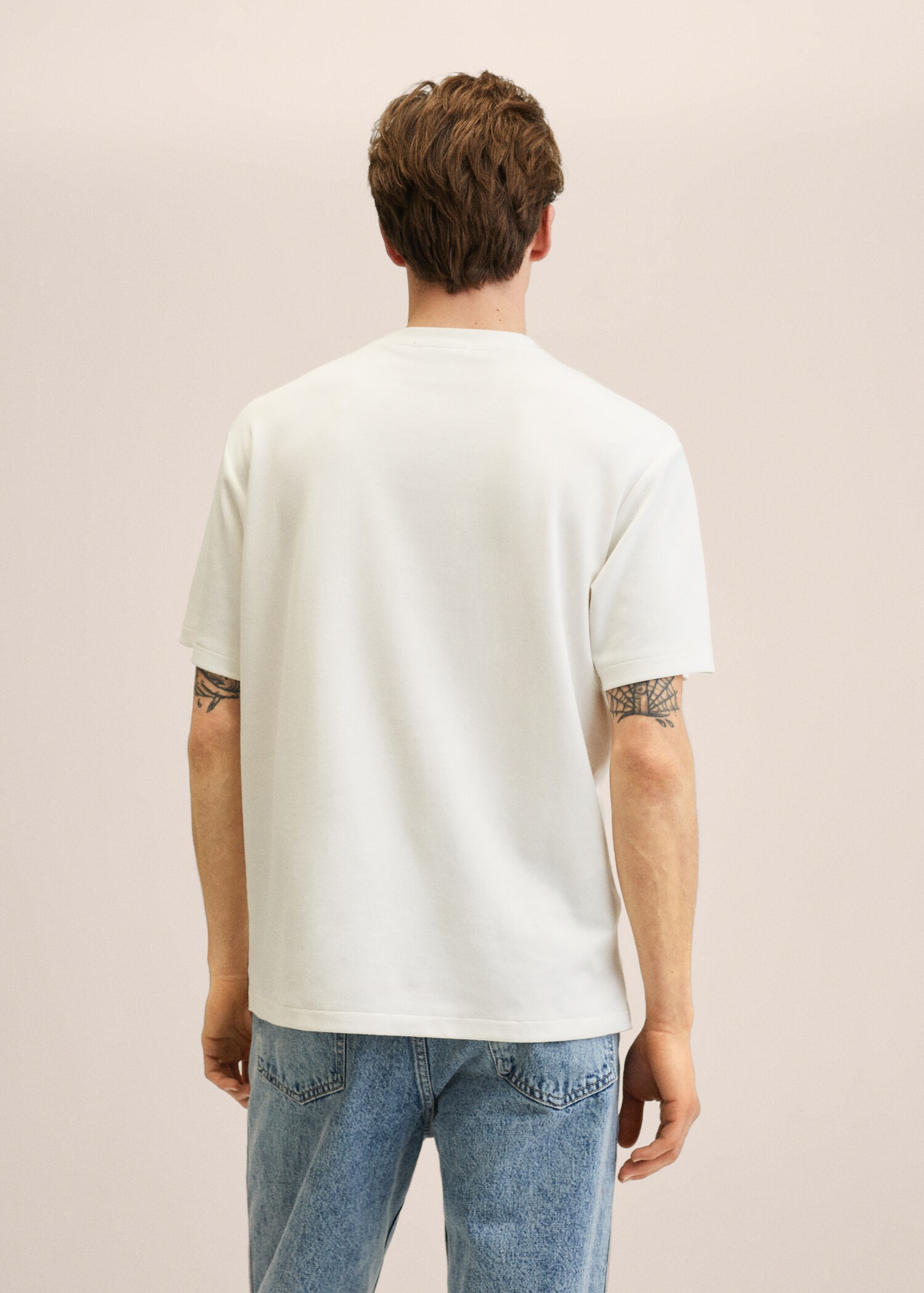 Cotton regular-fit t-shirt - Reverse of the article