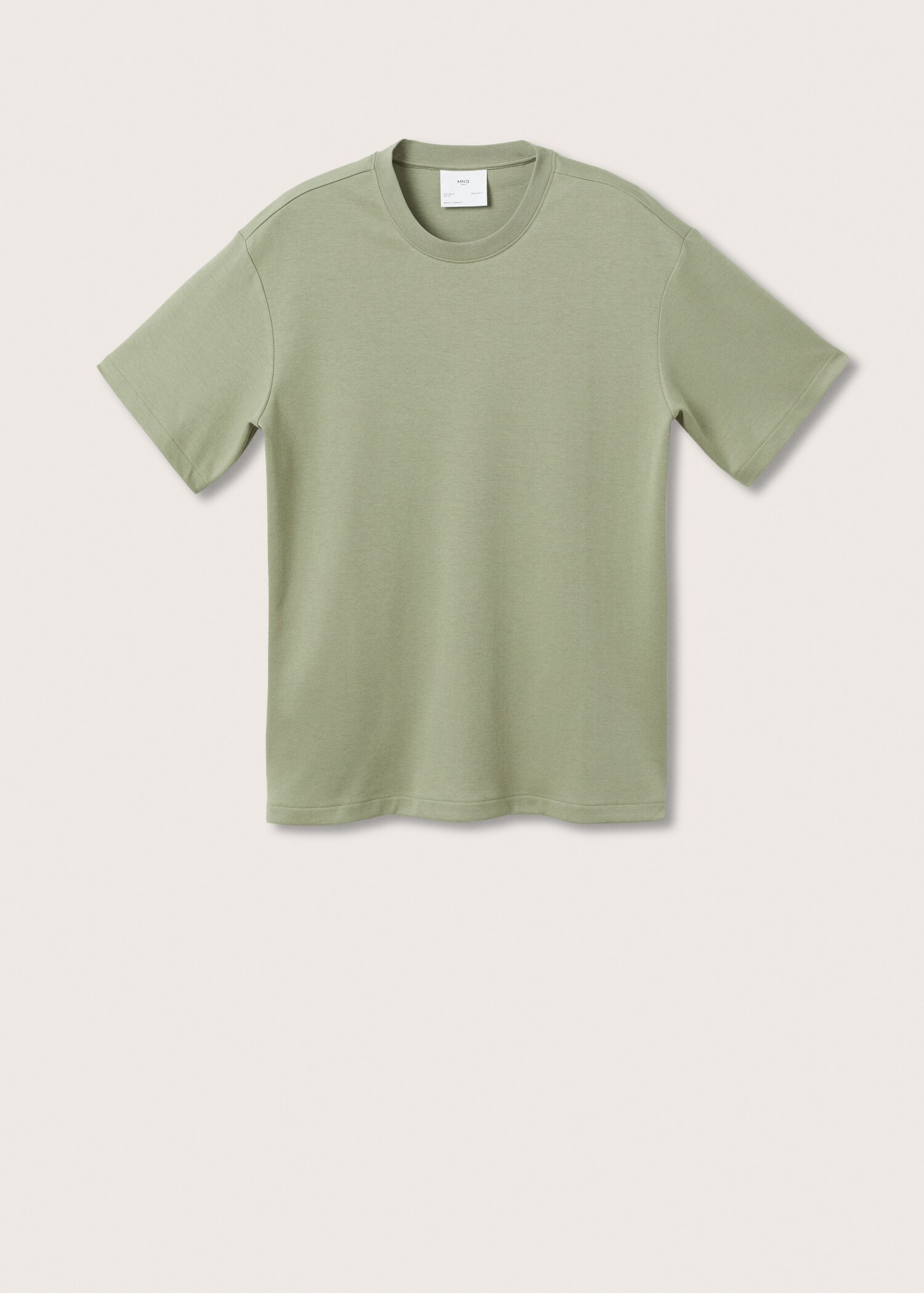 Cotton regular-fit t-shirt - Article without model