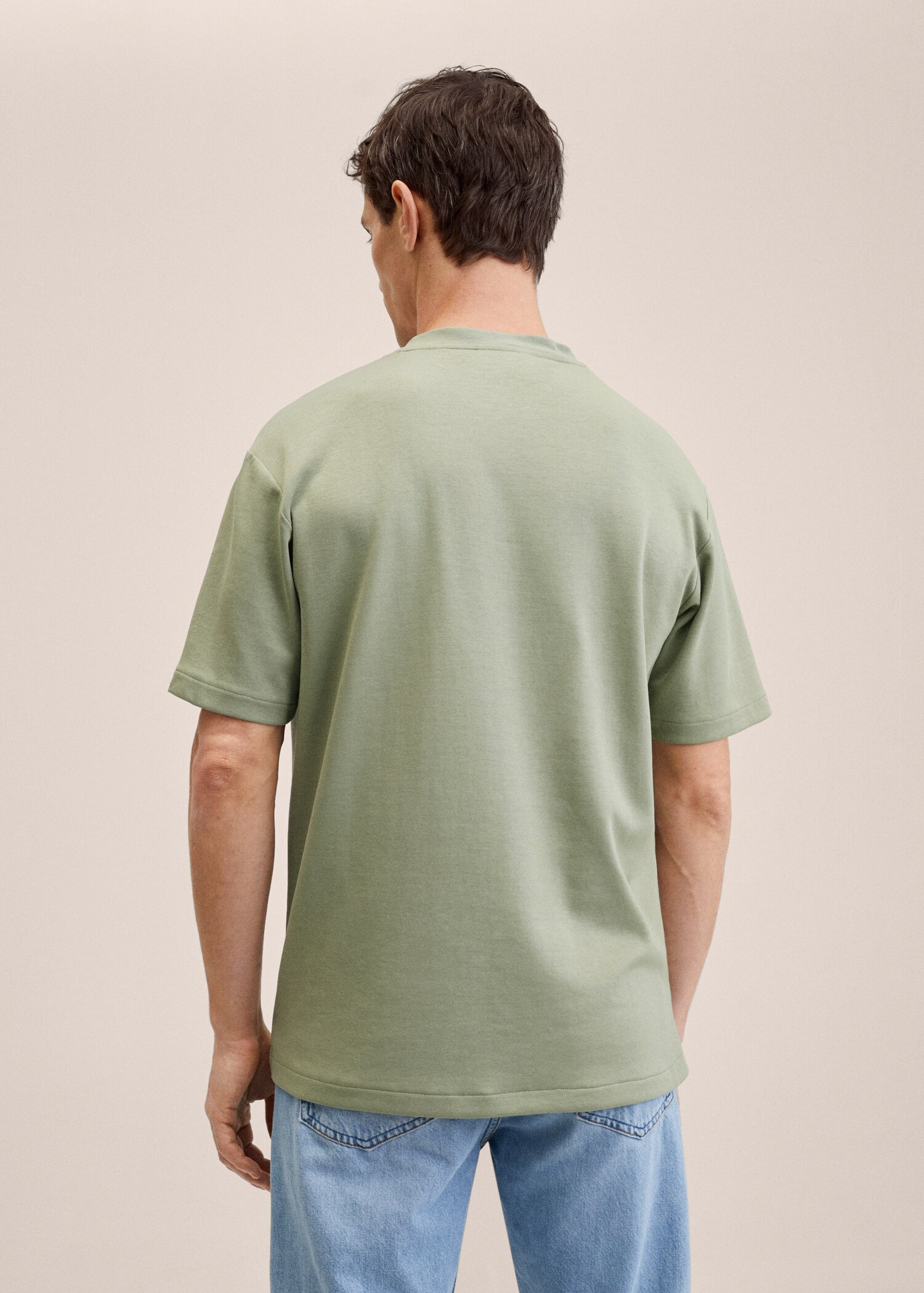 Cotton regular-fit t-shirt - Reverse of the article