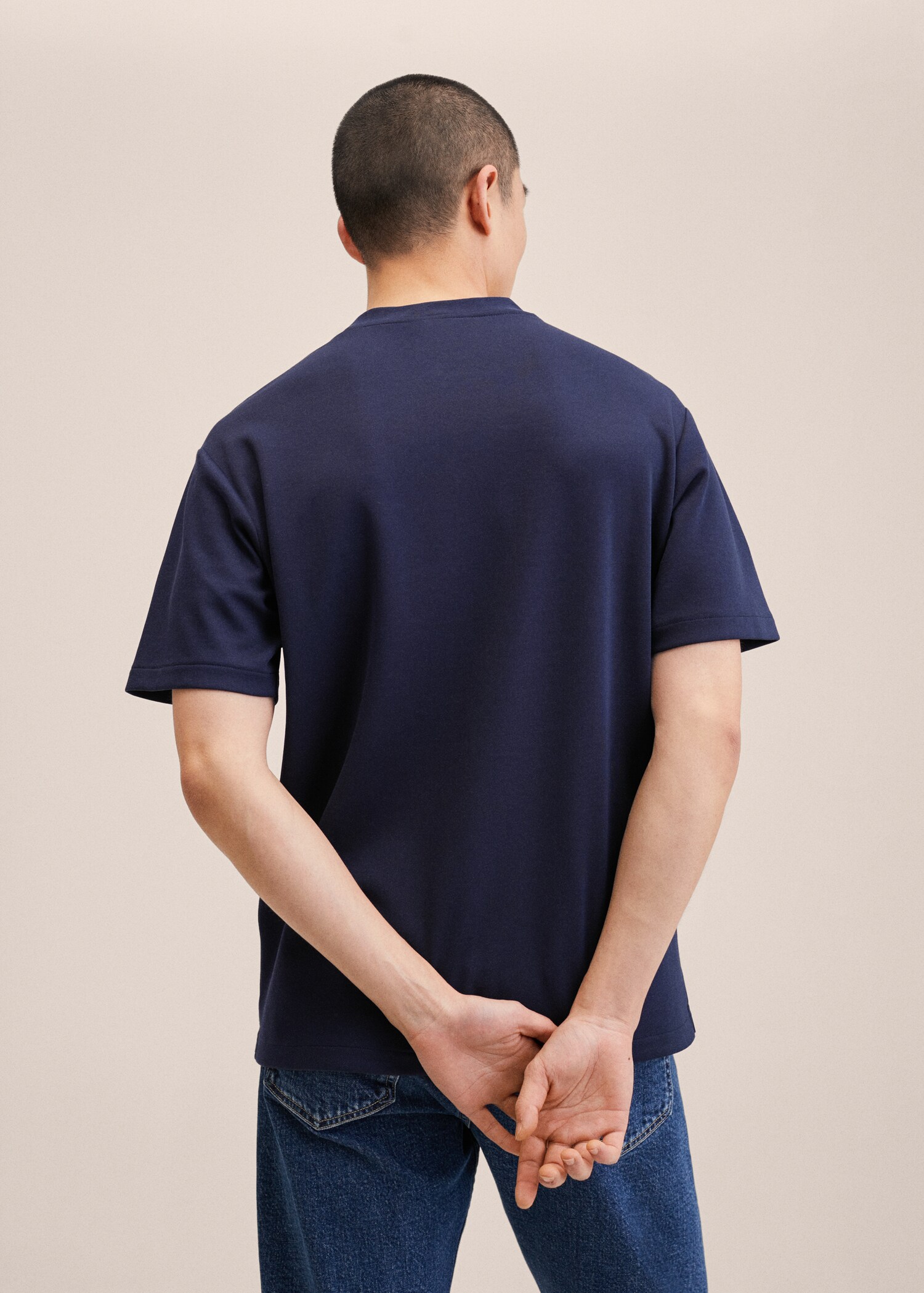 Cotton regular-fit t-shirt - Reverse of the article