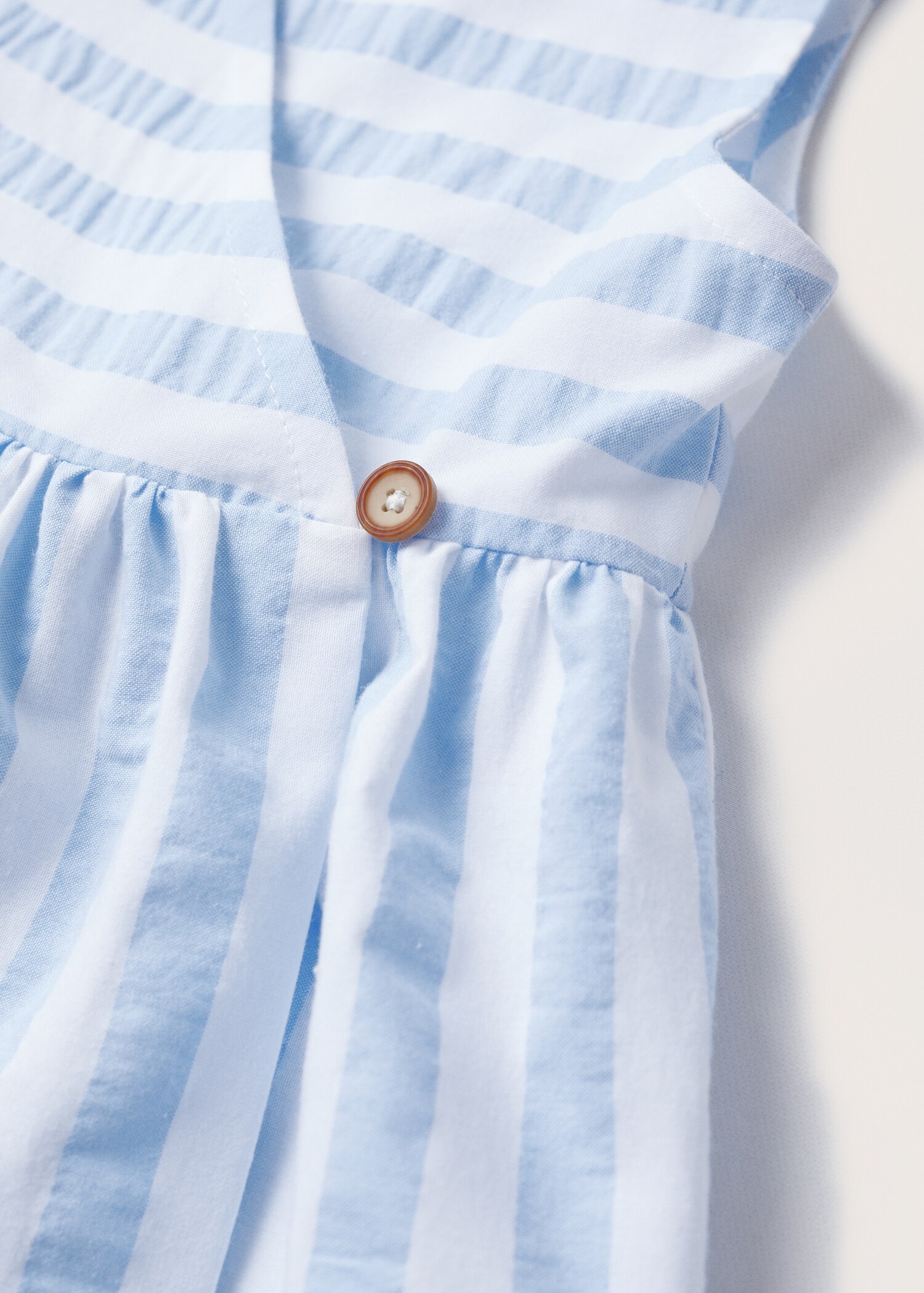 Striped wrap dress - Details of the article 7