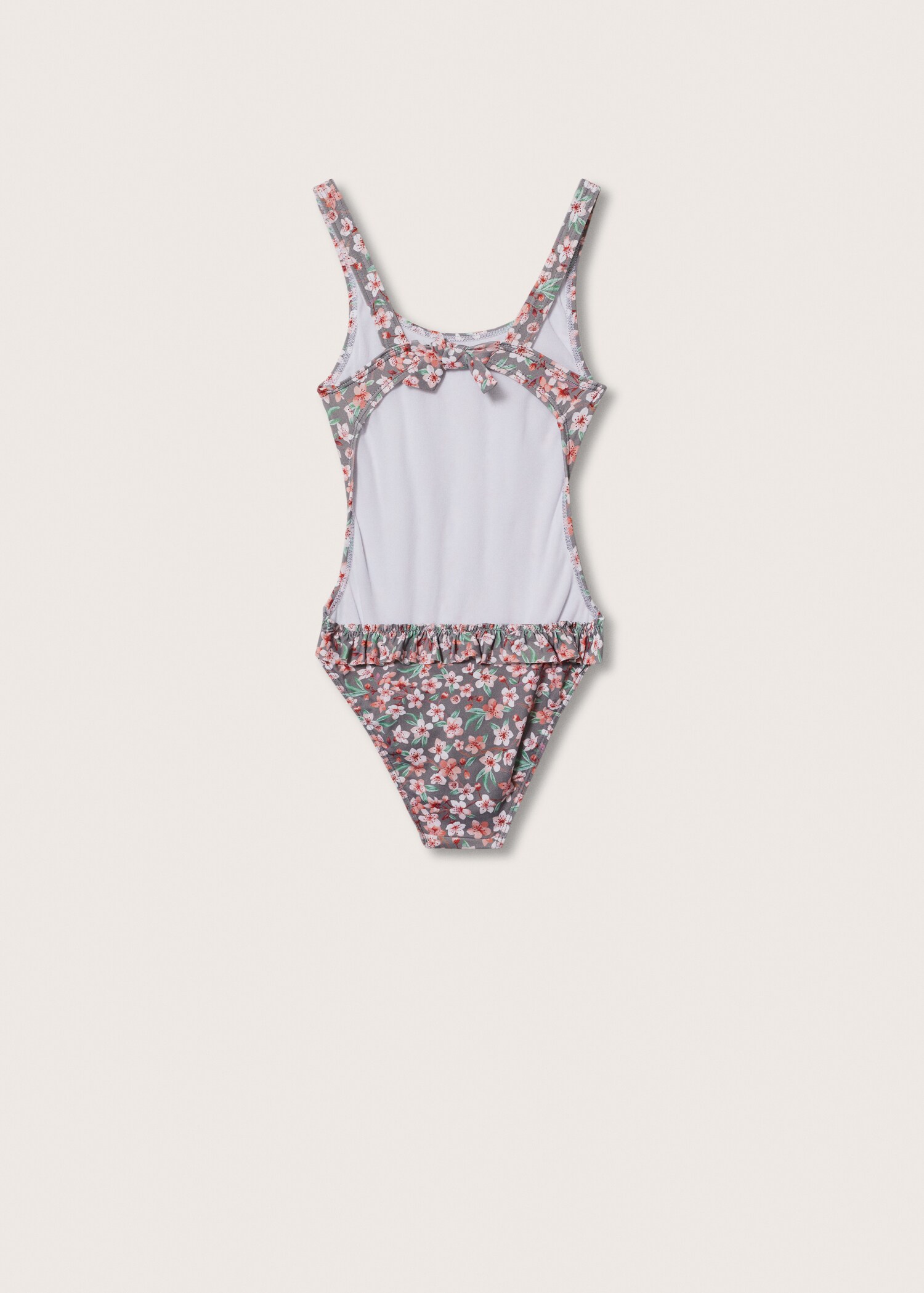Maillot de bain imprimé fleuri - Verso de l’article