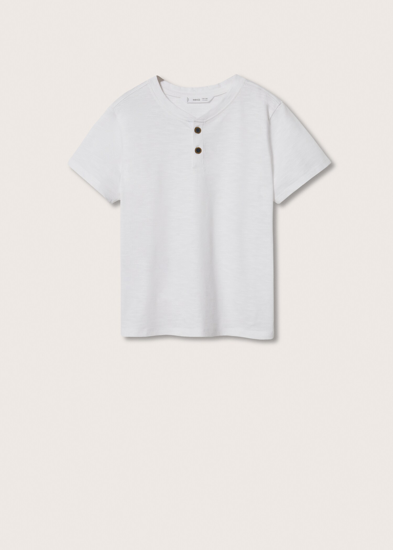 Camiseta algodón botones - Artículo sin modelo