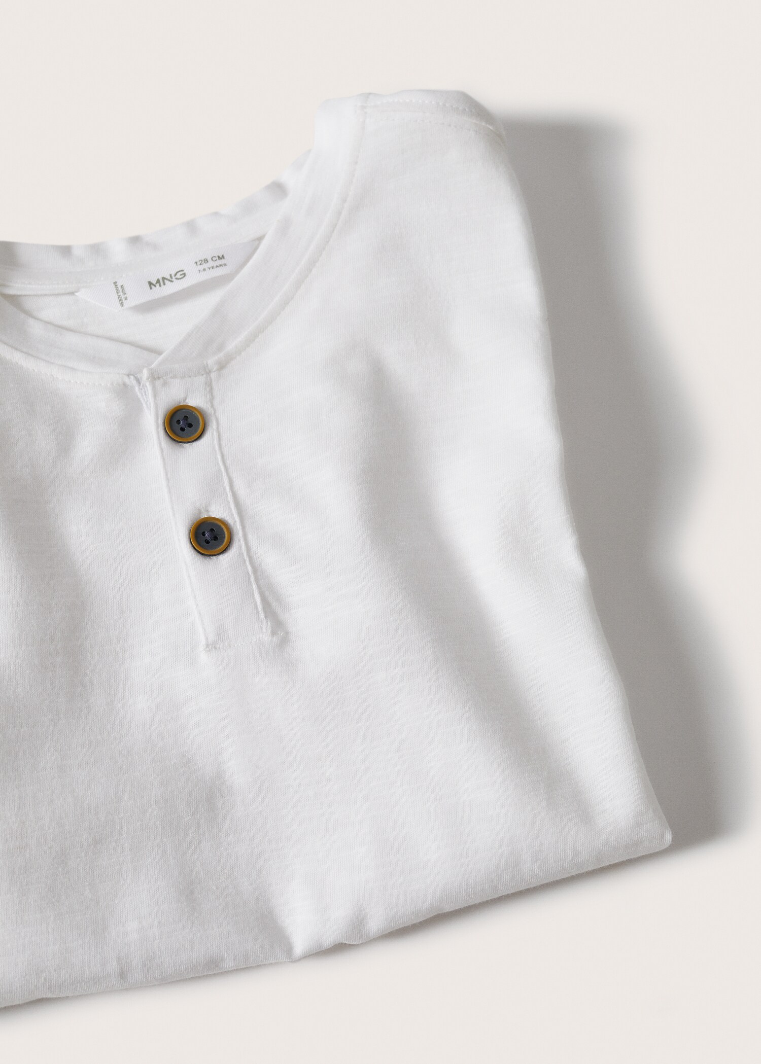 Camiseta algodón botones - Detalle del artículo 8
