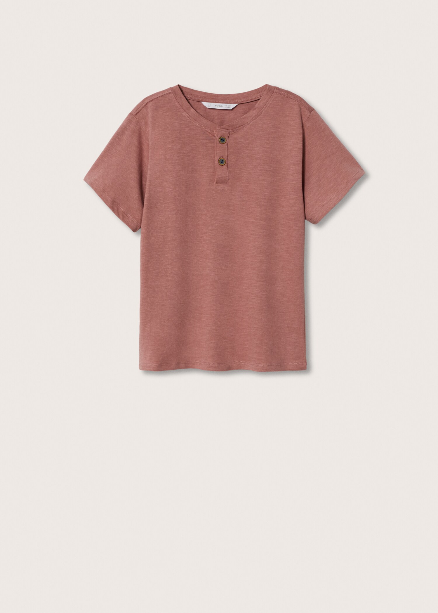 Camiseta algodón botones - Artículo sin modelo