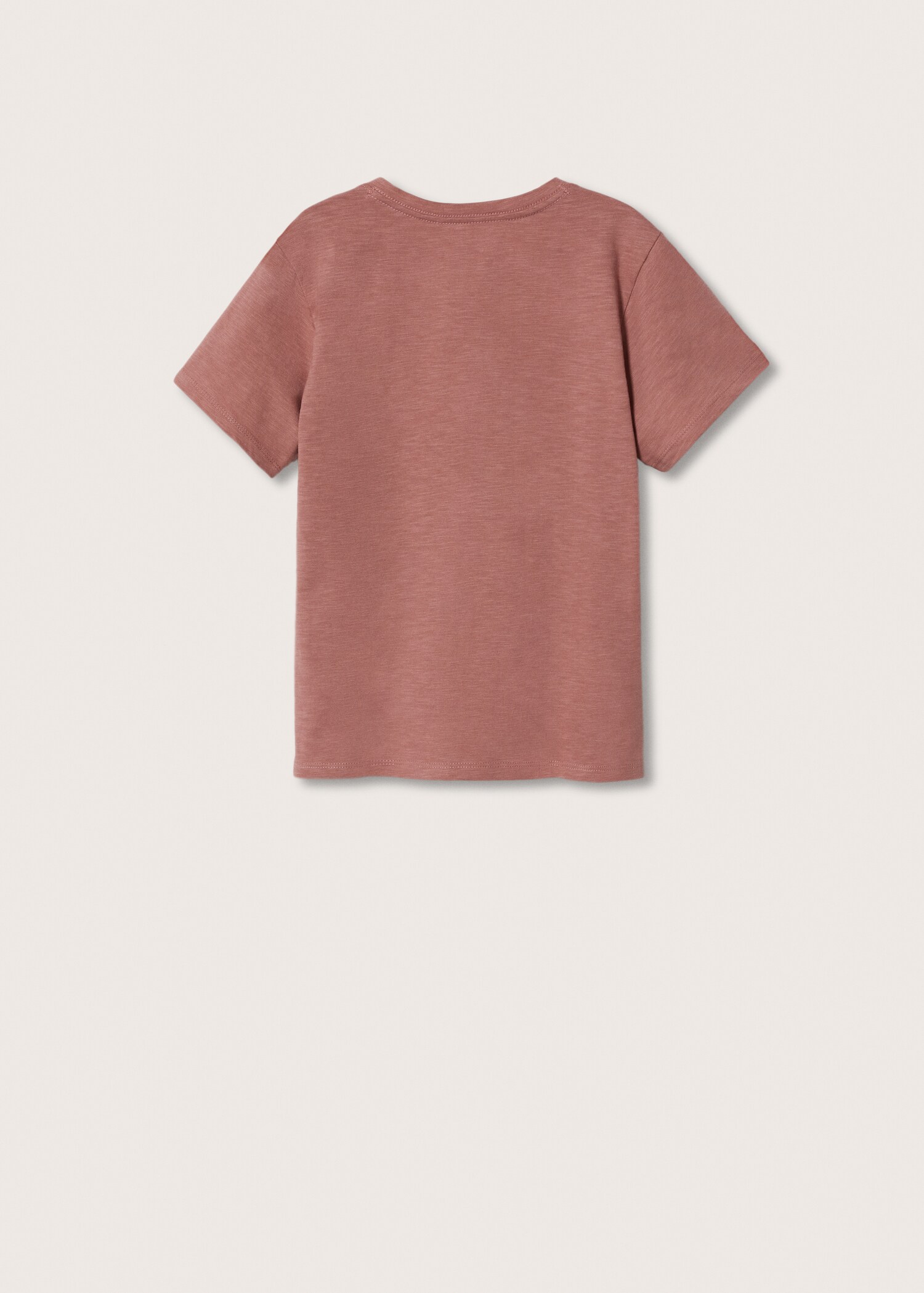 Camiseta algodón botones - Reverso del artículo