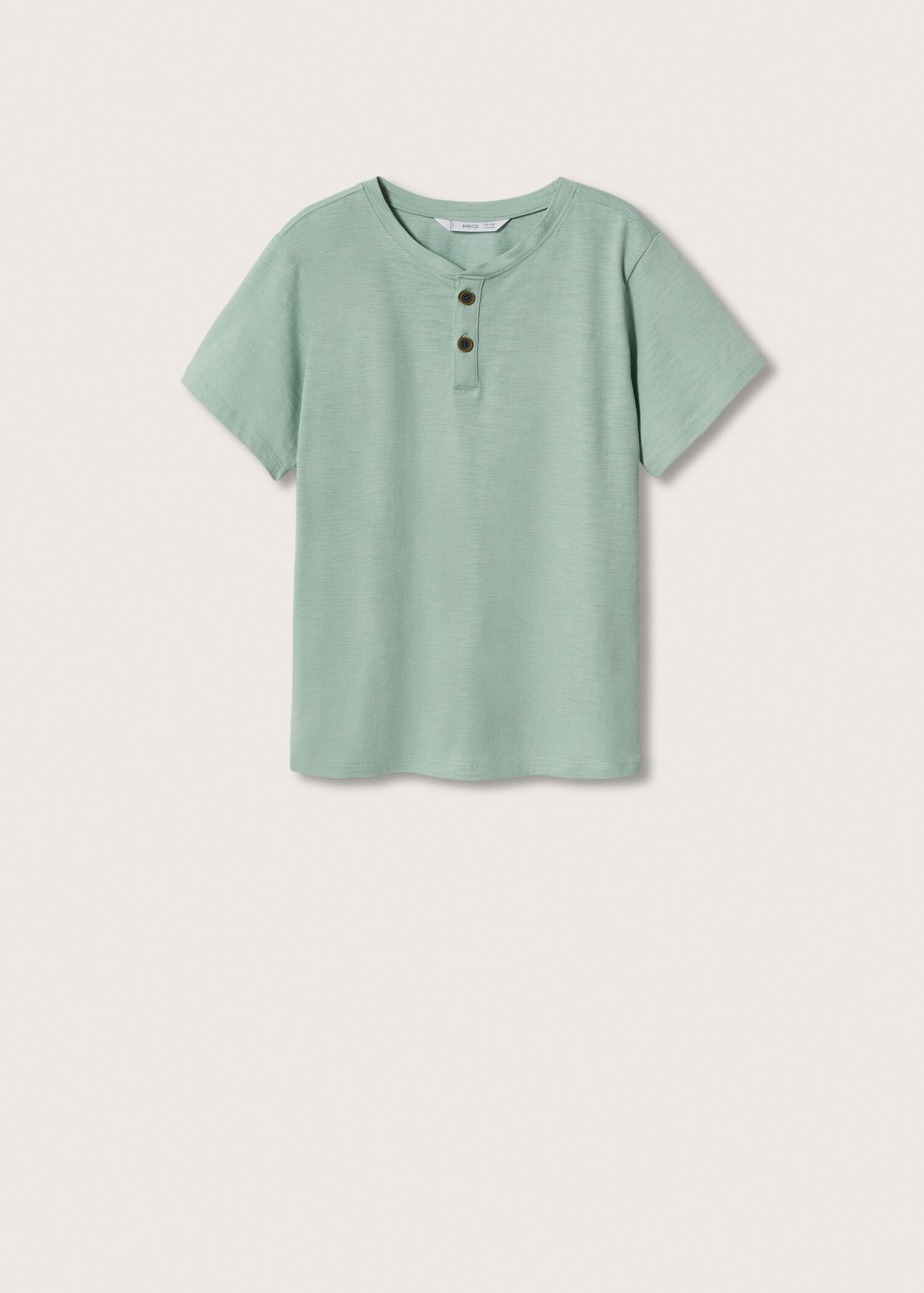 Camiseta algodón botones - Artículo sin modelo