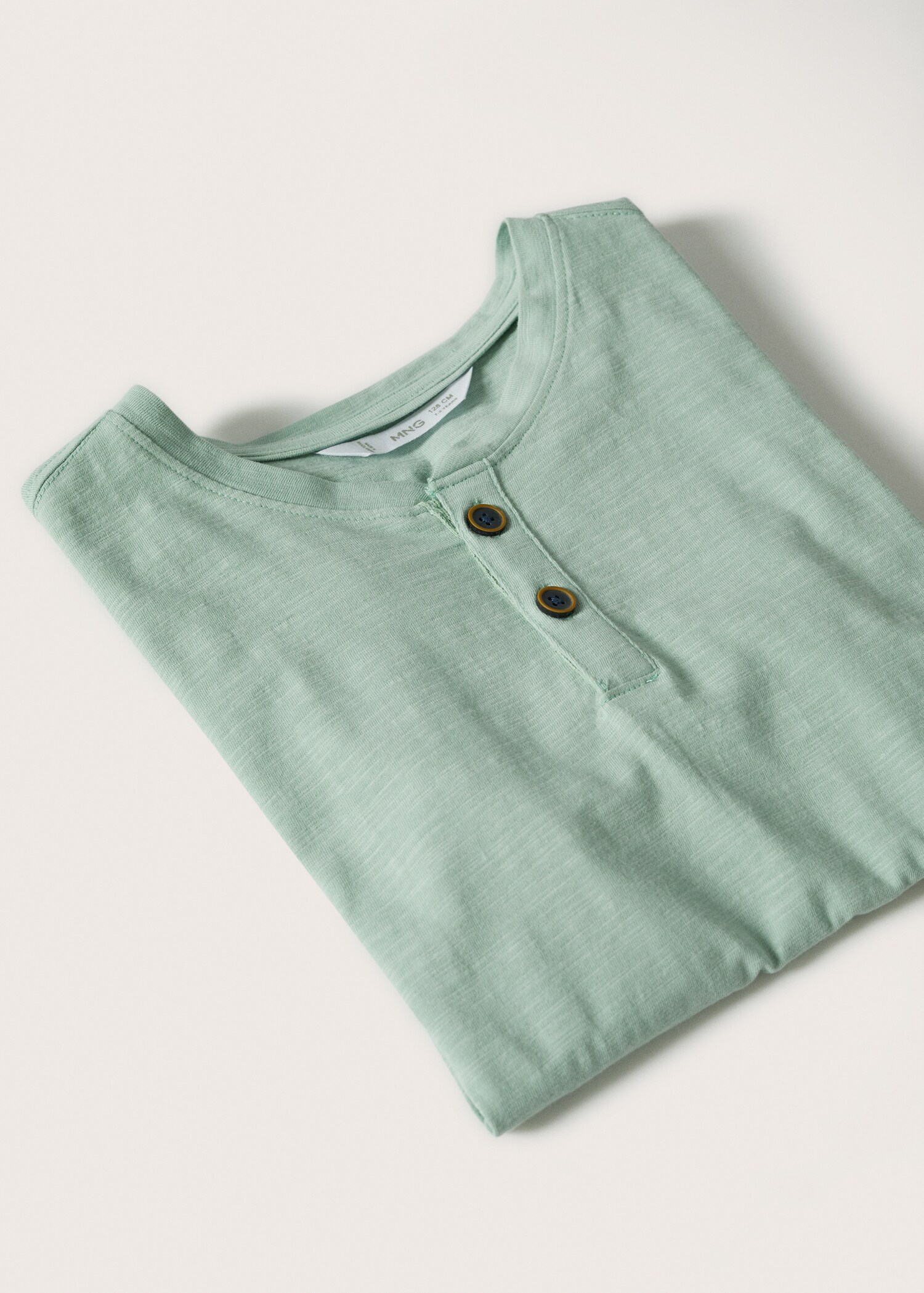 Camiseta algodón botones - Detalle del artículo 8