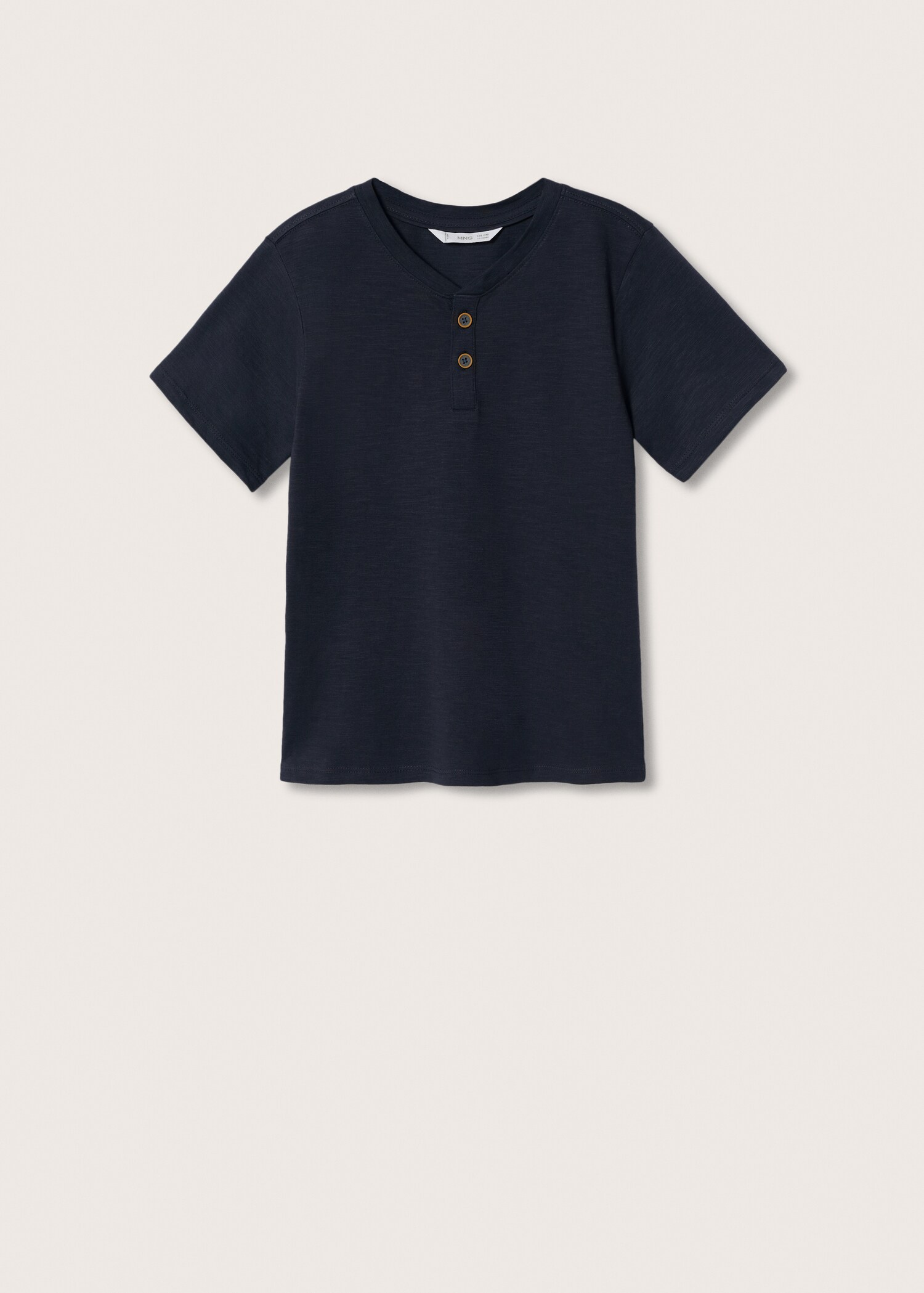 Camiseta algodón botones - Artículo sin modelo