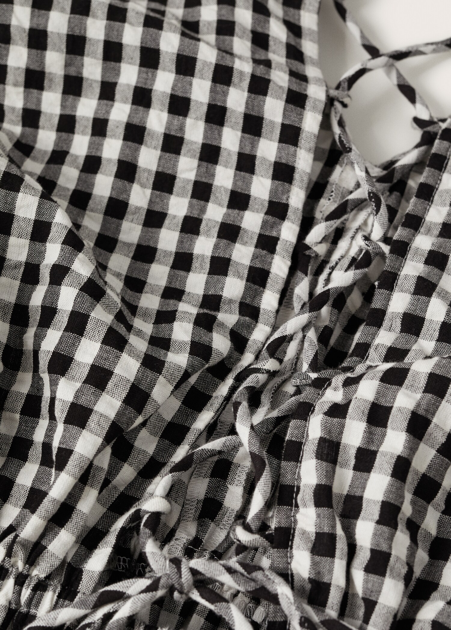 Vestido algodón cuadro vichy - Detalle del artículo 8