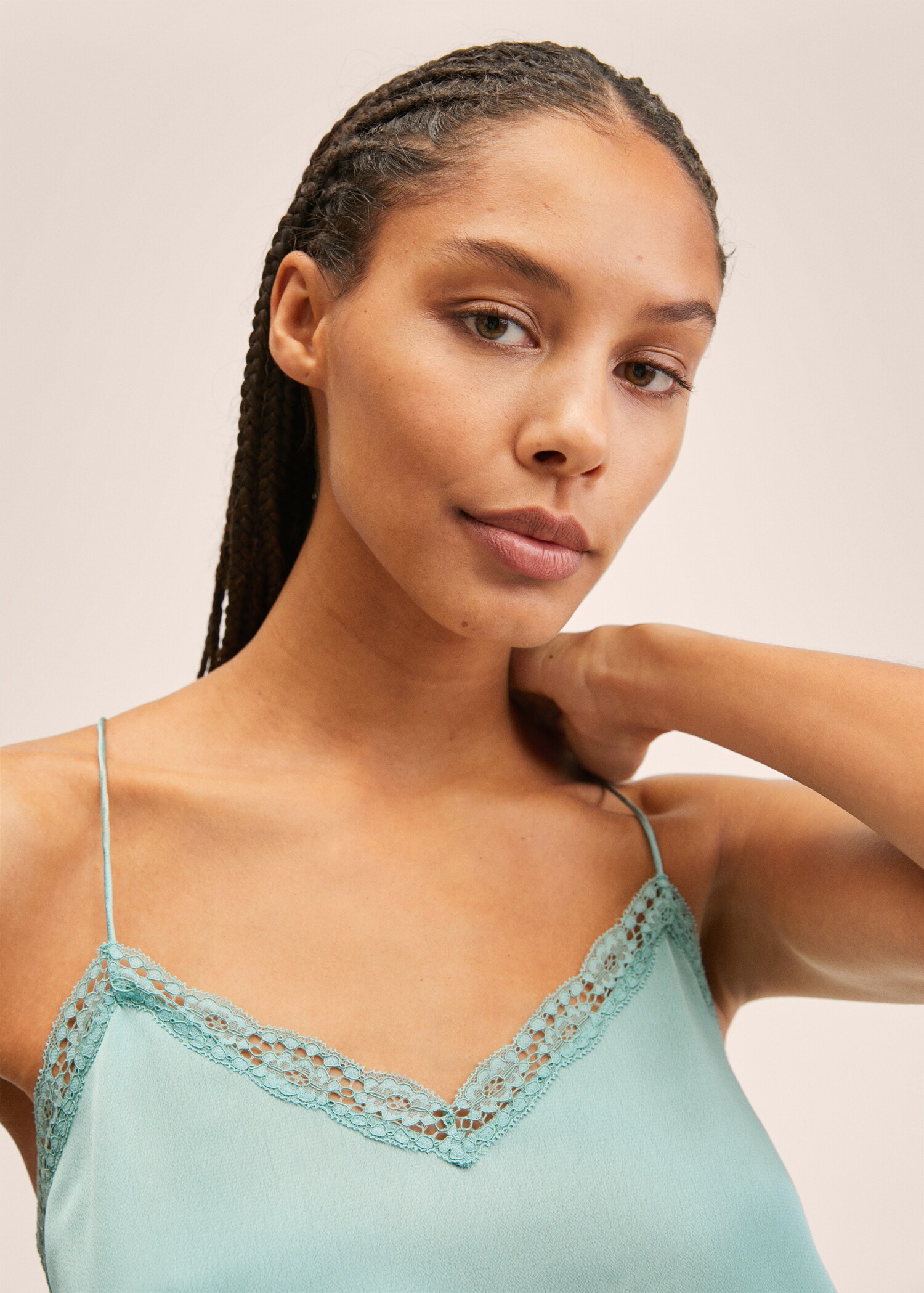 Lace top - Details of the article 1