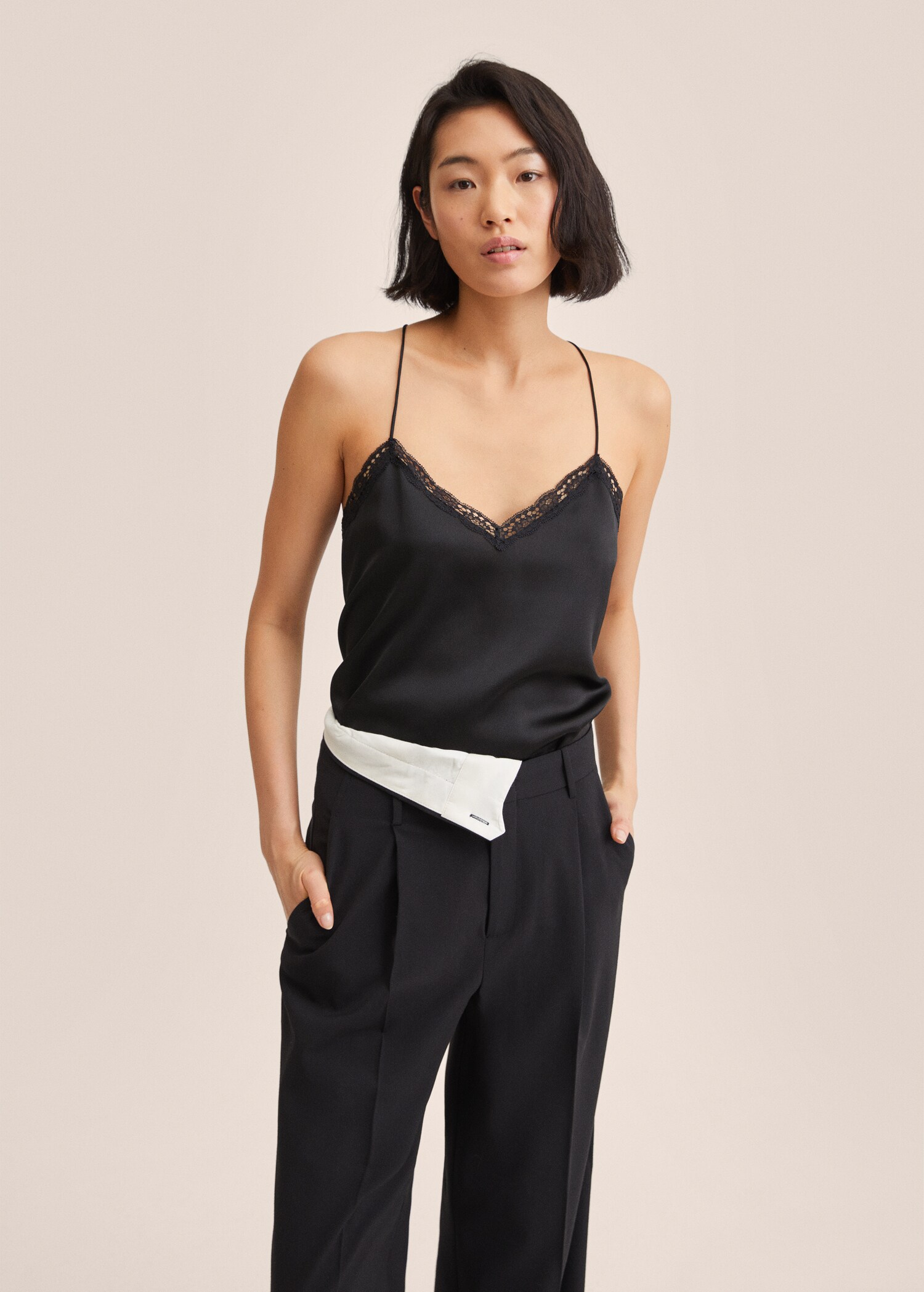 Lace top - Medium plane