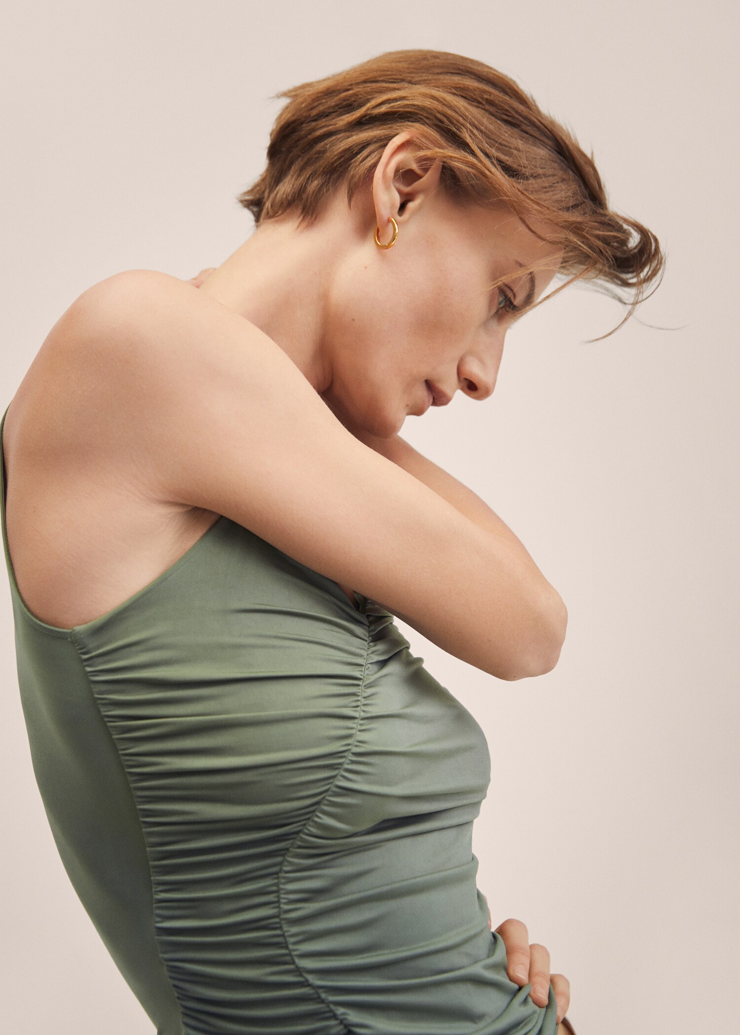 Asymmetrical open t-shirt - Details of the article 1