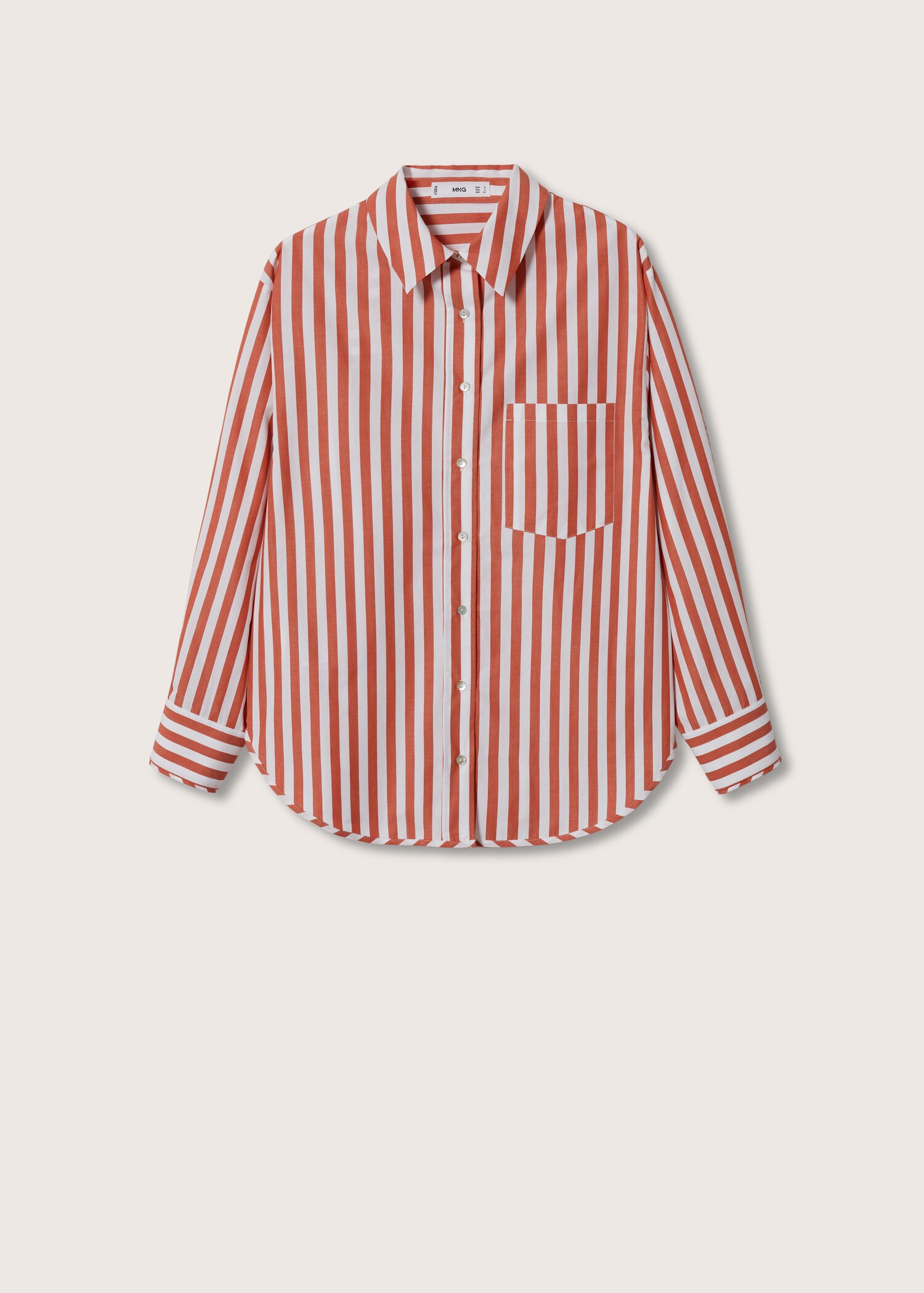 Striped cotton shirt - Article without model