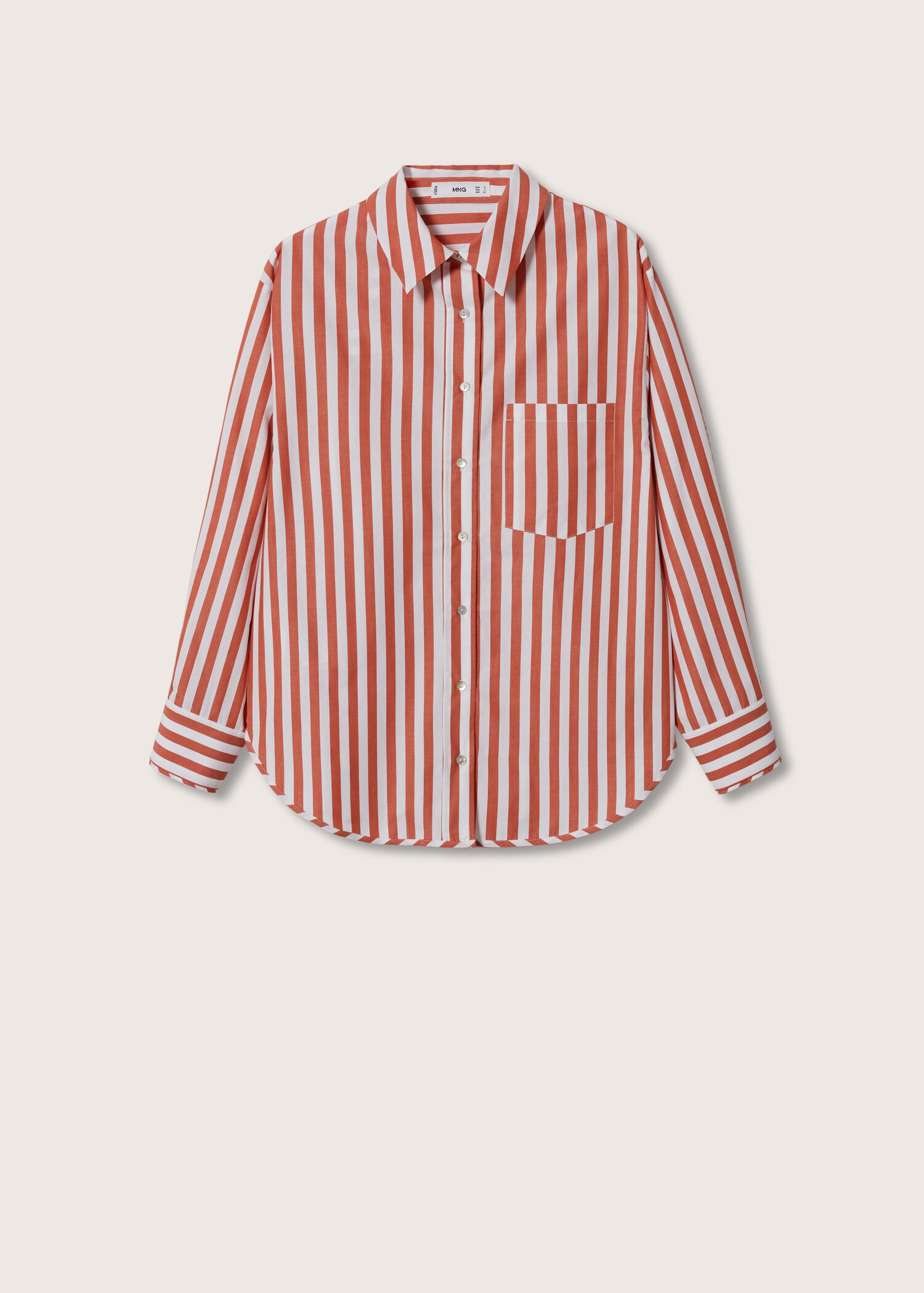 Striped cotton shirt - Article without model