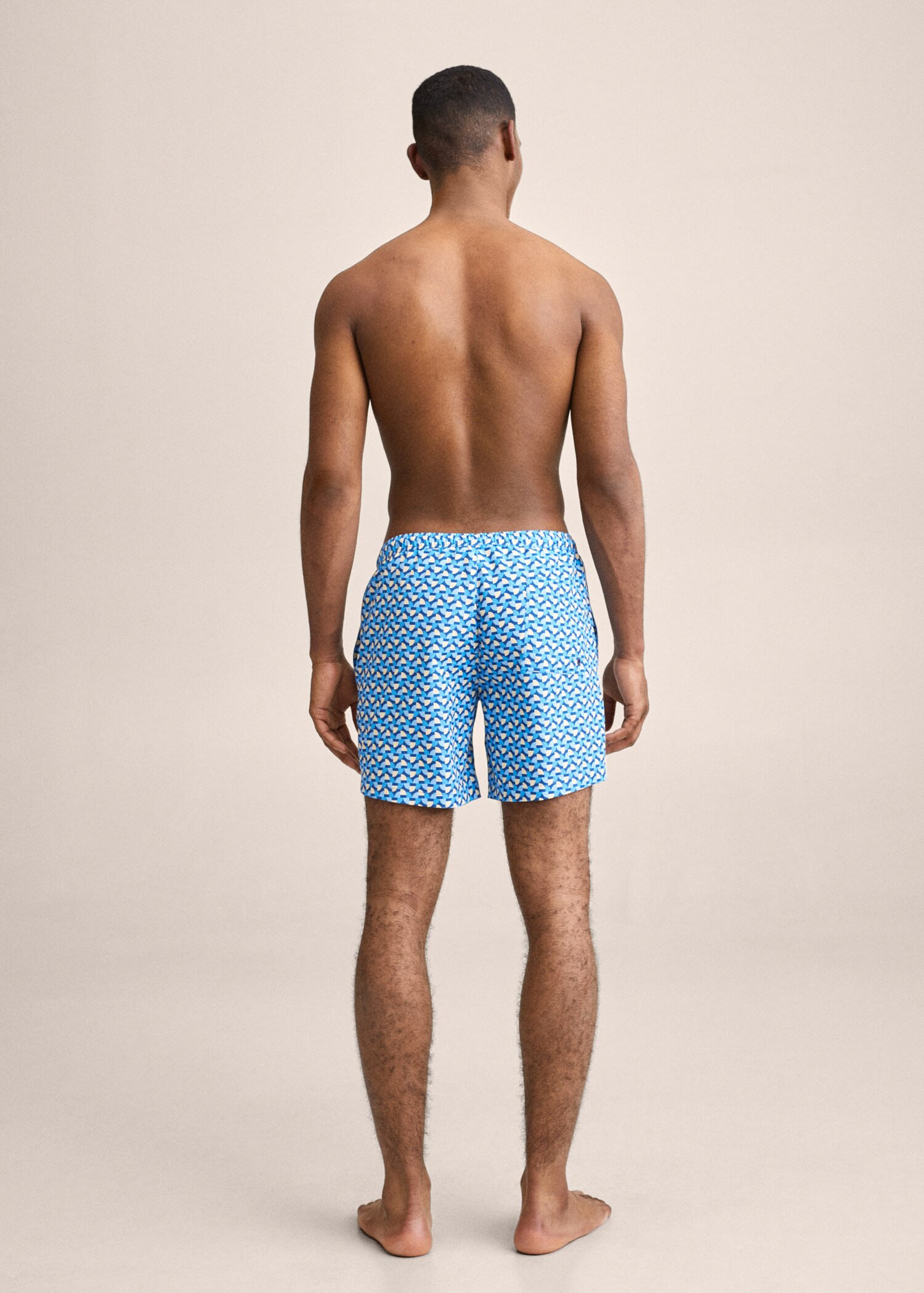 Printed swimsuit - Reverse of the article