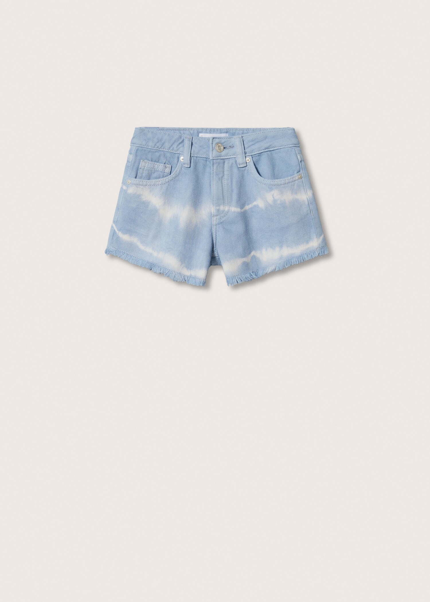 Tie-dye denim short - Article without model