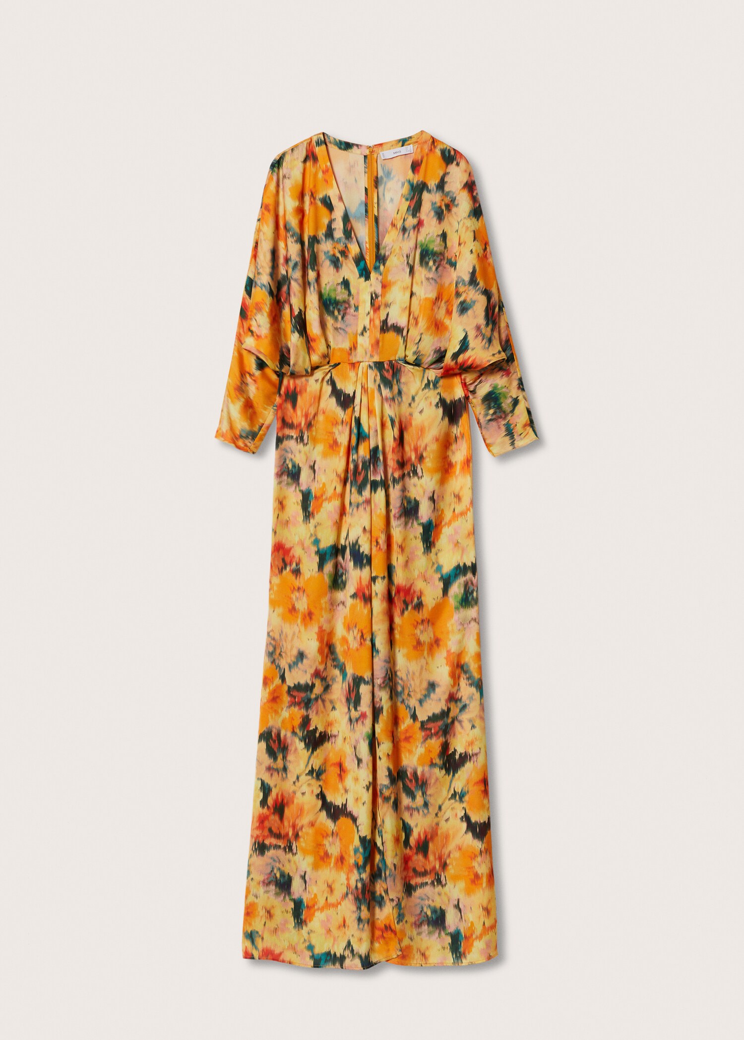 Vestido satinado estampado  - Artículo sin modelo