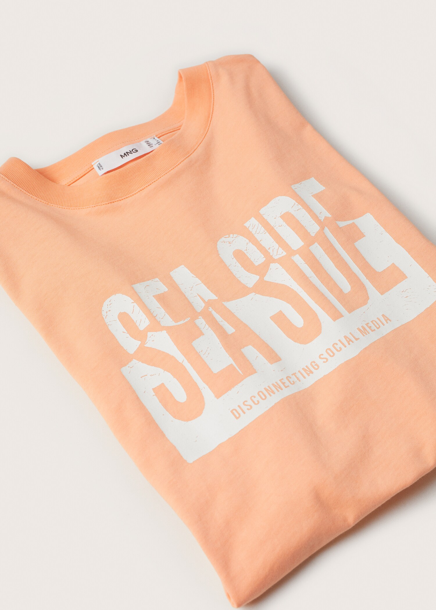 Printed cotton-blend T-shirt - Details of the article 8