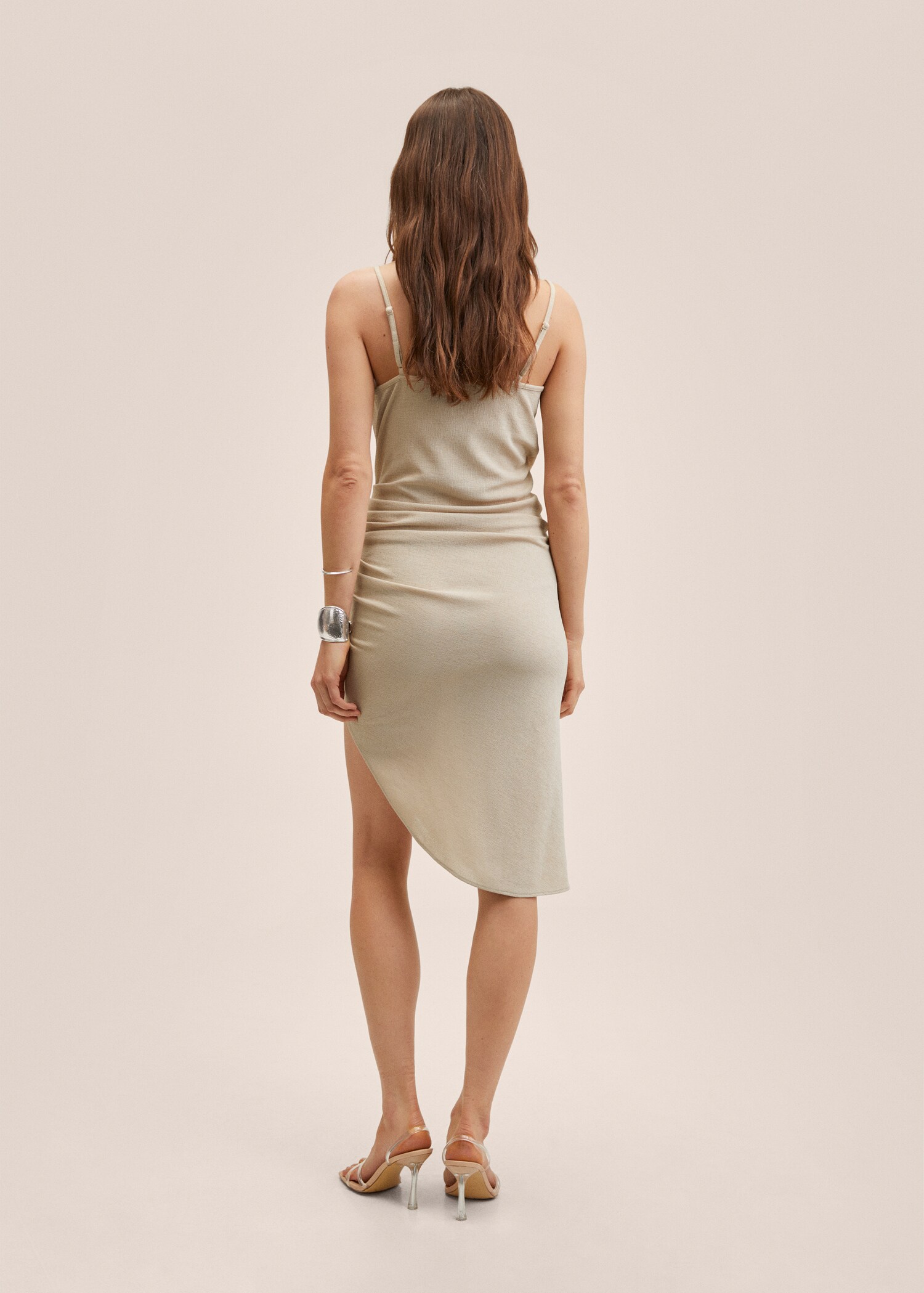 Ruffled wrap dress - Reverse of the article