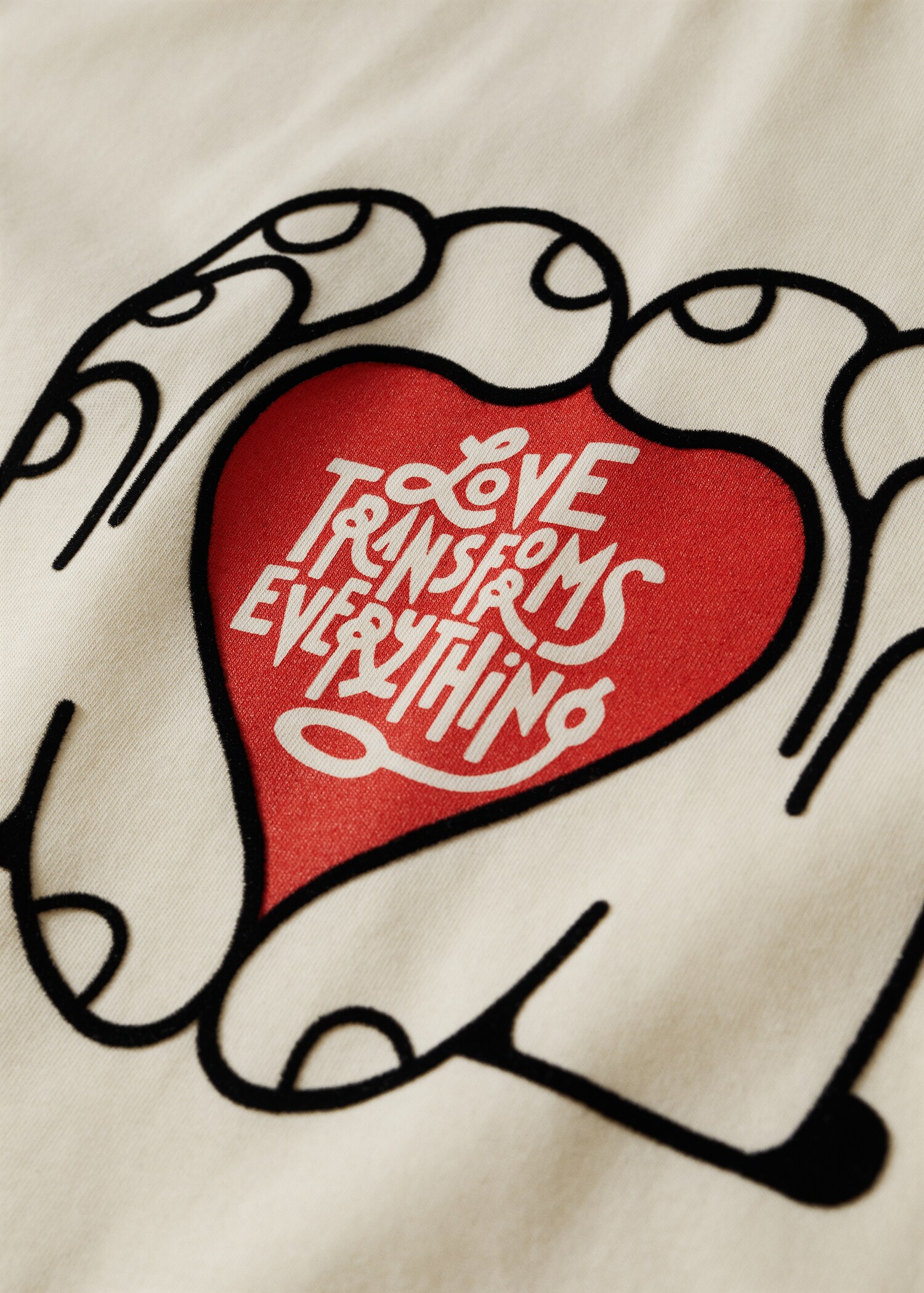 Printed cotton-blend T-shirt - Details of the article 7