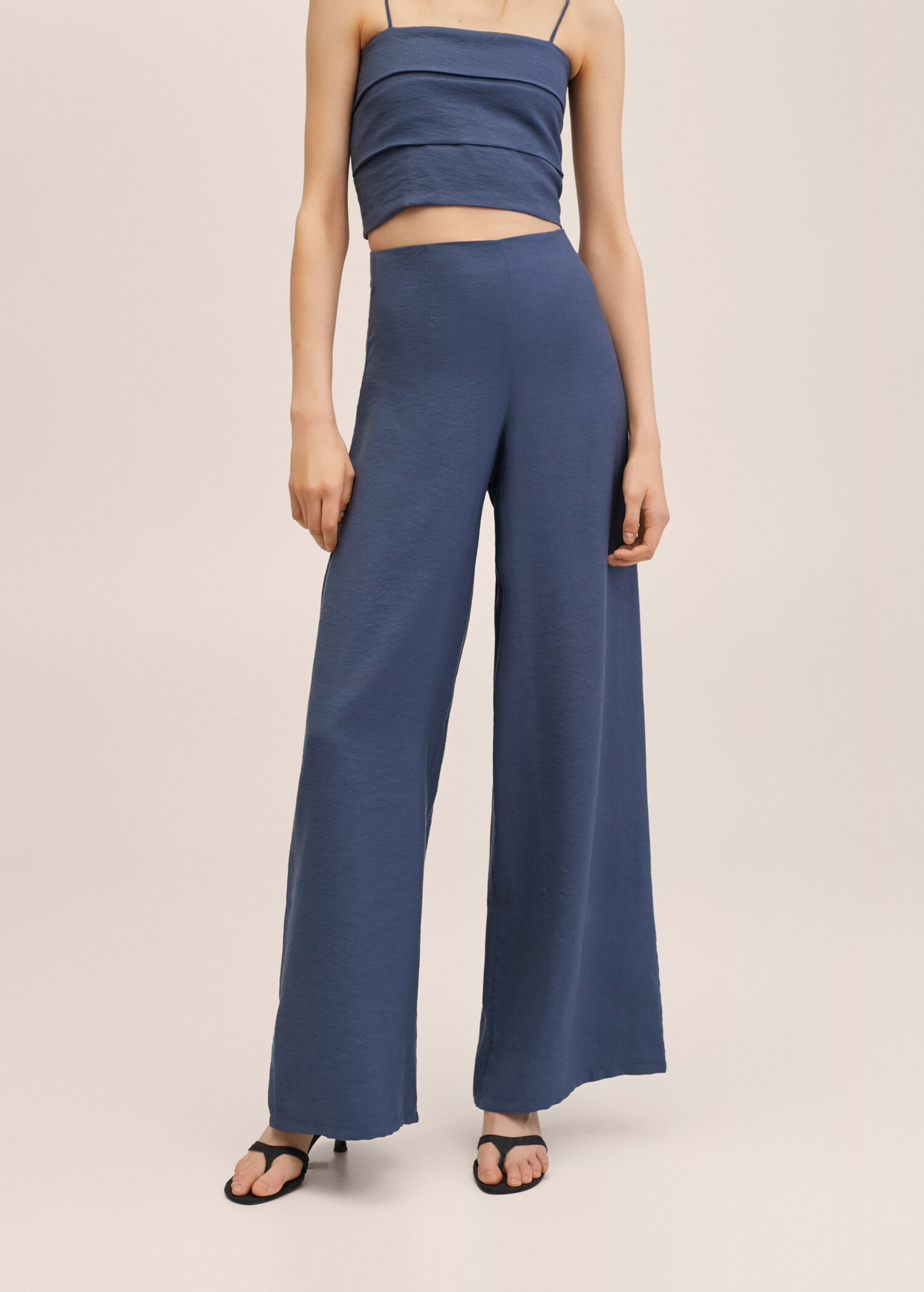 Modal palazzo trousers - Details of the article 1