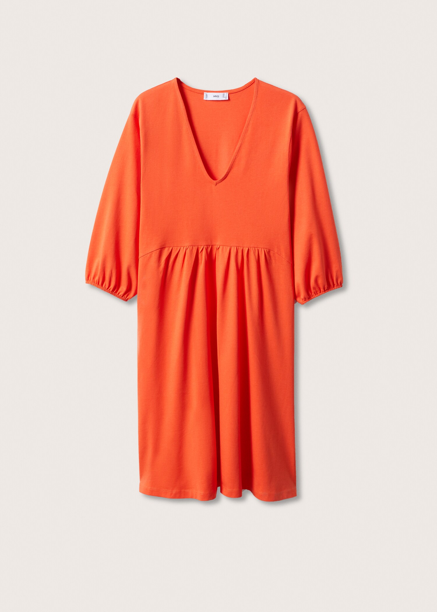 Bavlněné šaty oversize - Zboží bez modelu
