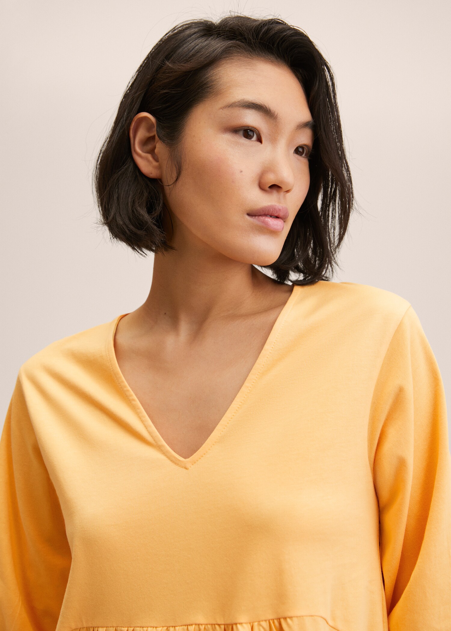 Oversized Kleid aus Baumwolle - Detail des Artikels 1