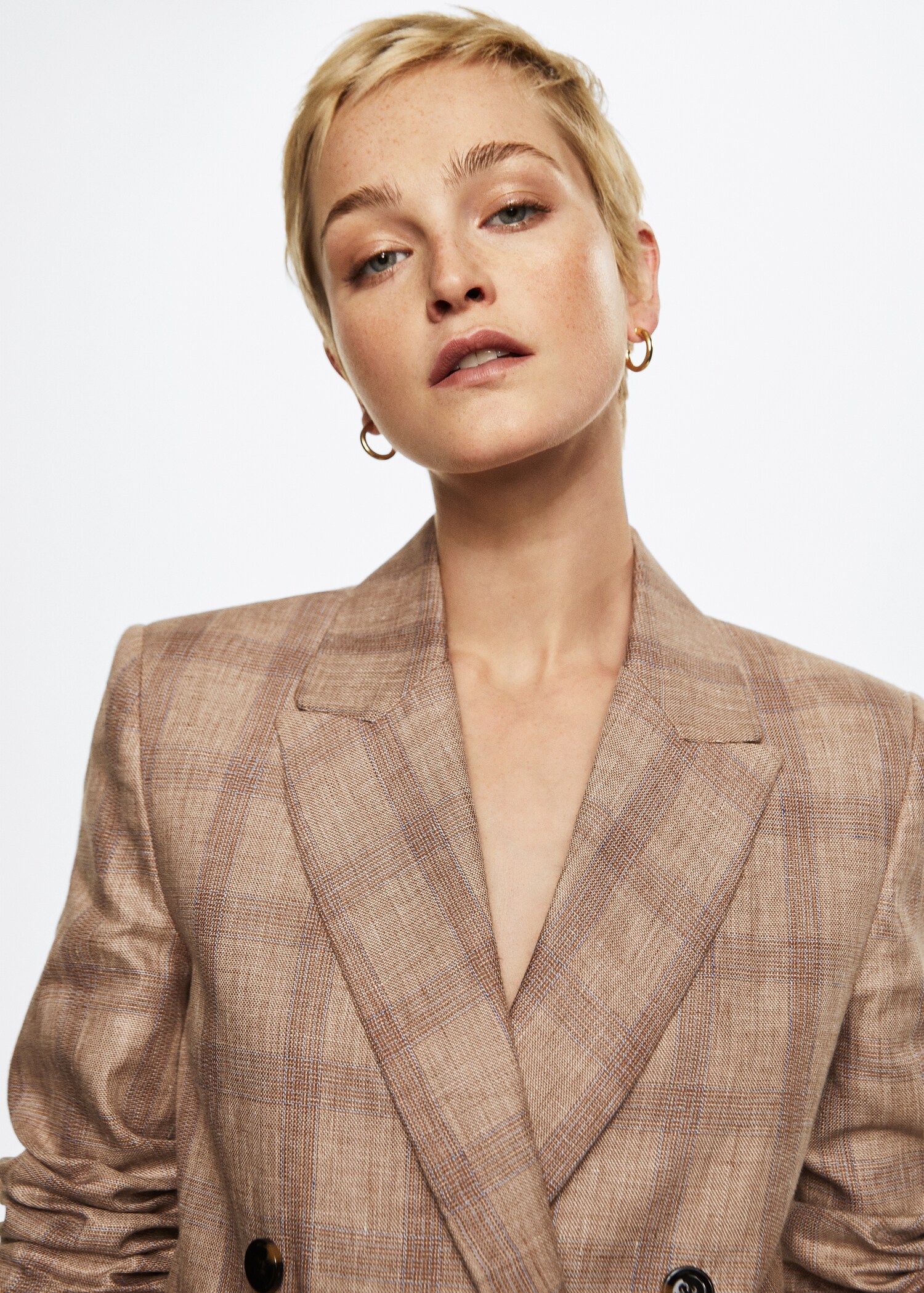 100% linen suit blazer - Details of the article 2