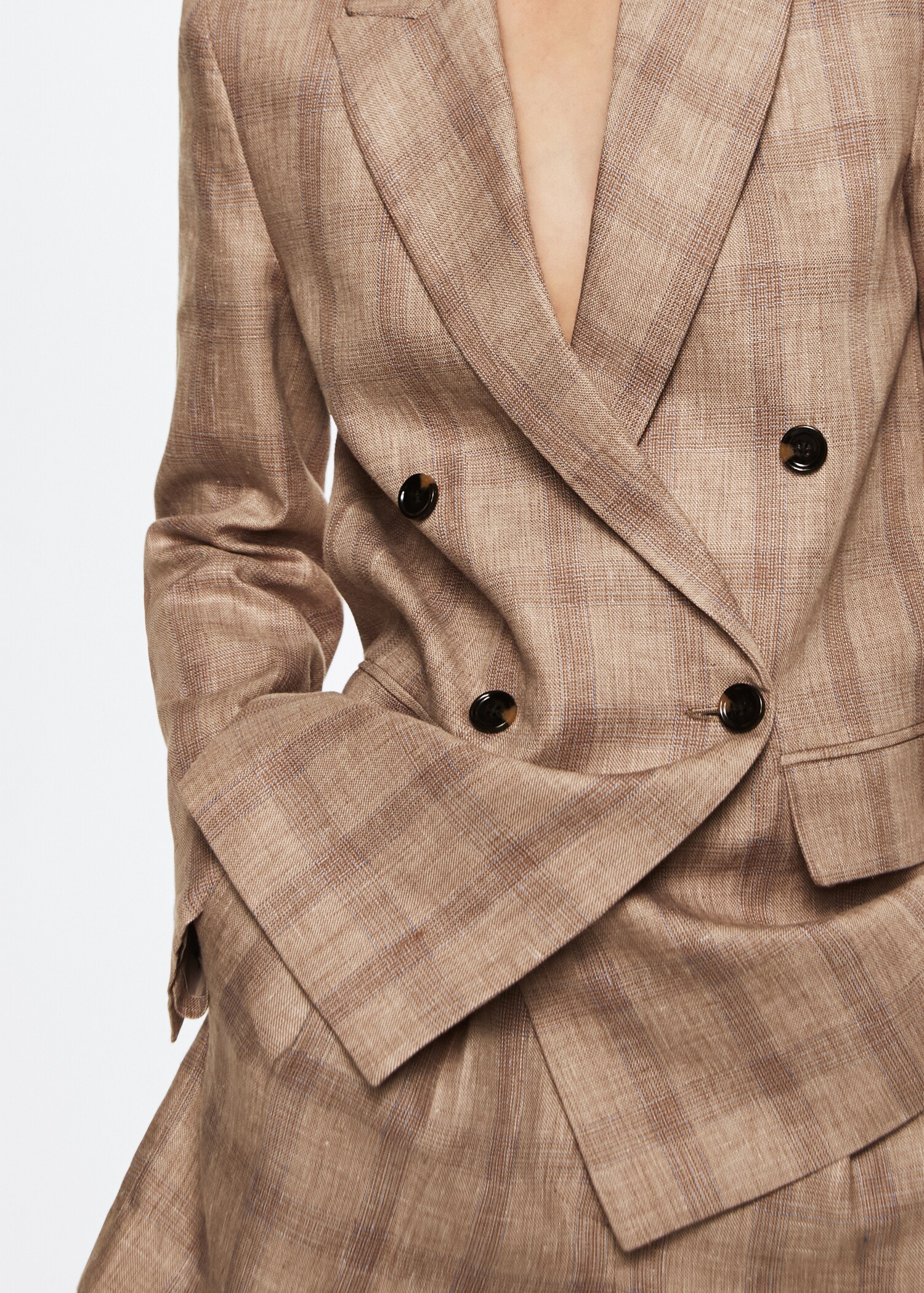 100% linen suit blazer - Details of the article 6